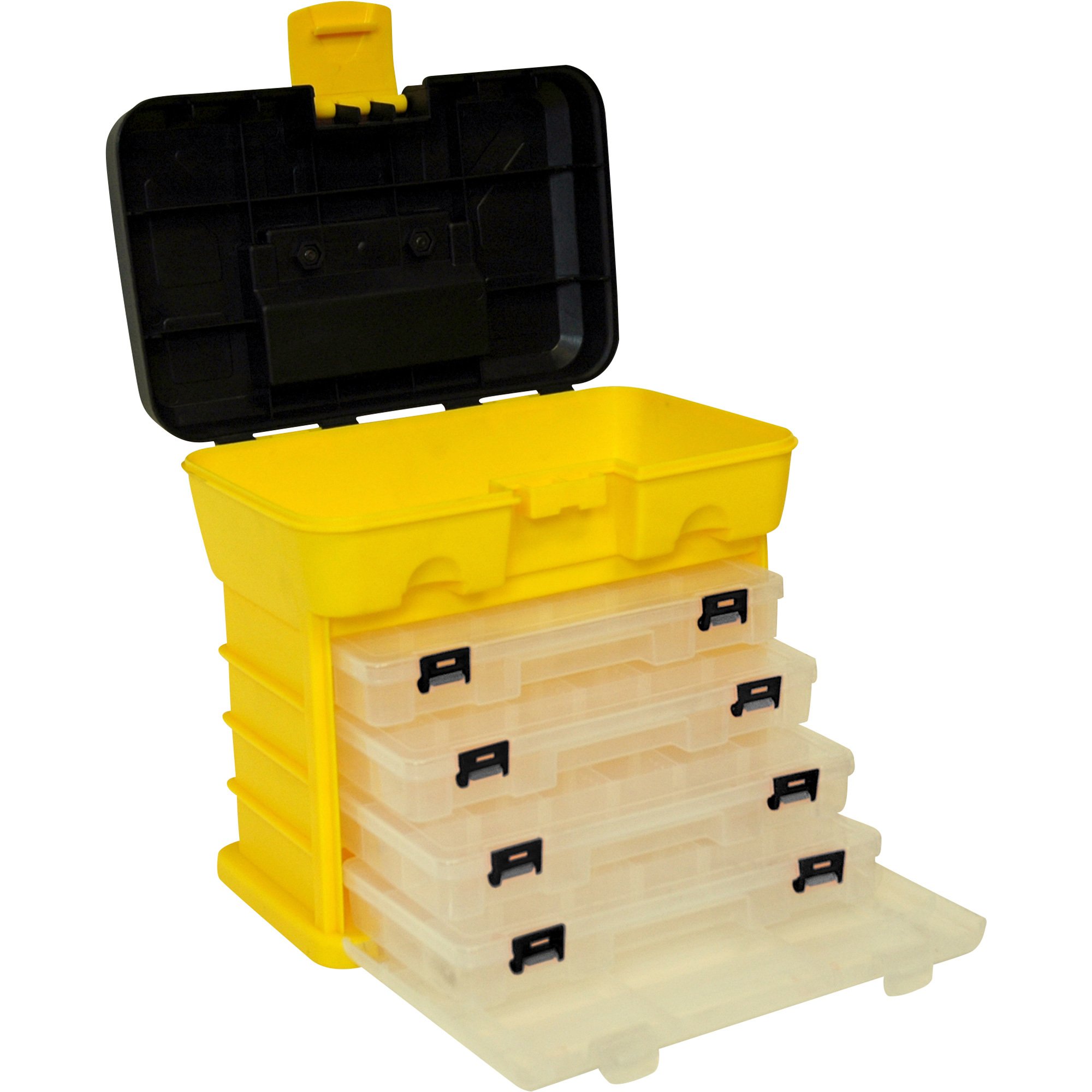 Homak Small Portable Plastic Parts Organizer — 6.87in.W x 10.87in.D x ...