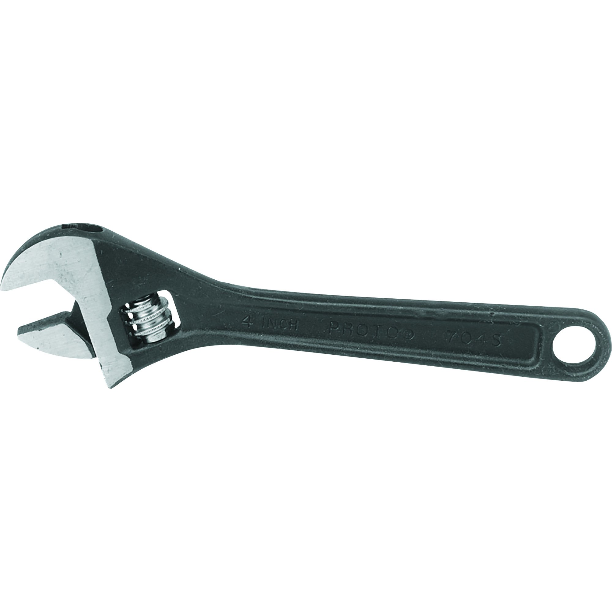 Proto Square-Jawed Adjustable Wrench — Black Oxide Finish, 24in.L, Opens to 2 7/16in., Model# J724S