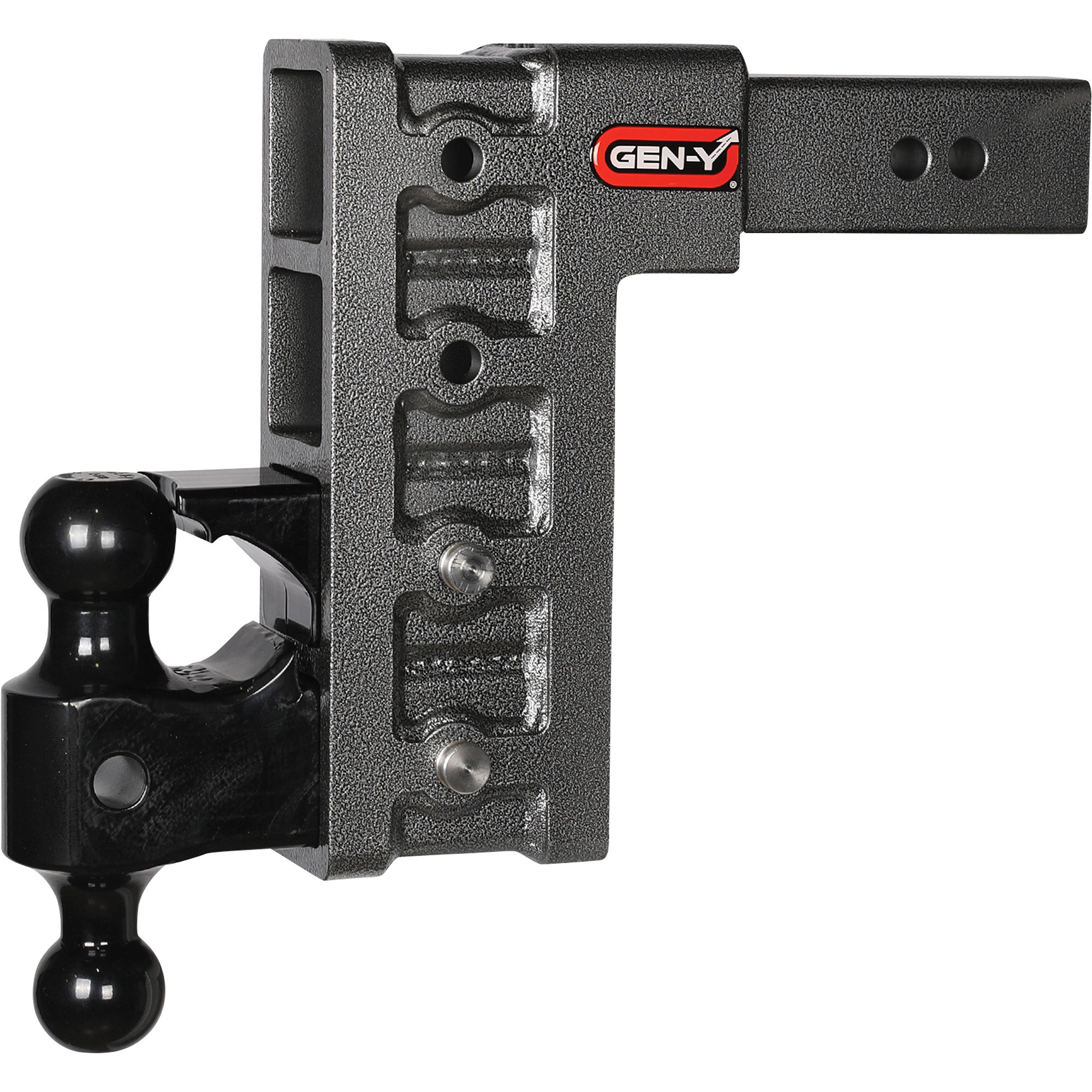 GEN-Y 21K Mega-Duty Drop Hitch, Class V, 9in. Drop, 2.5in. Shank, Model# GH-624
