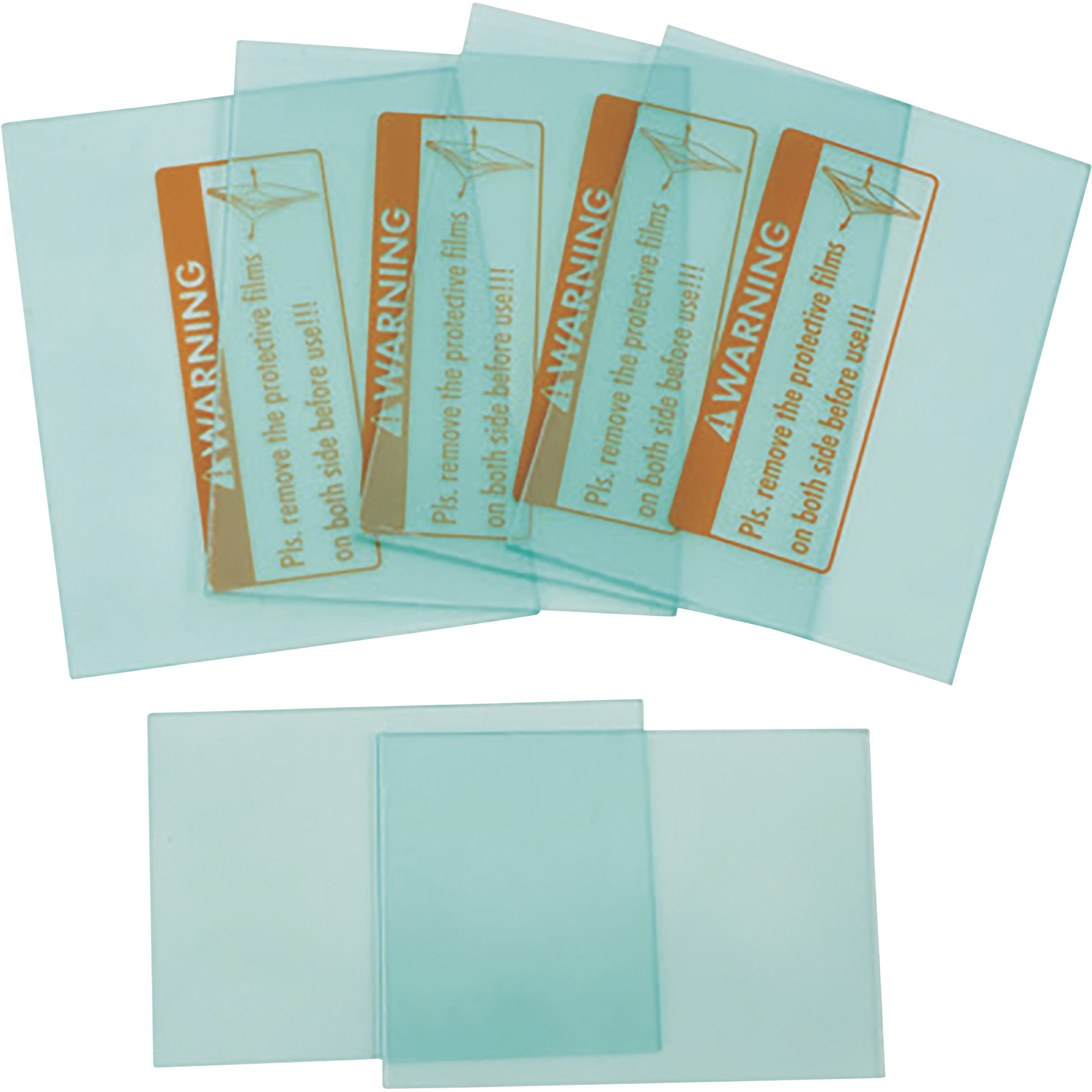 Klutch Lens Cover Kit — 6Pcs., Fits Select Klutch Welding Helmets