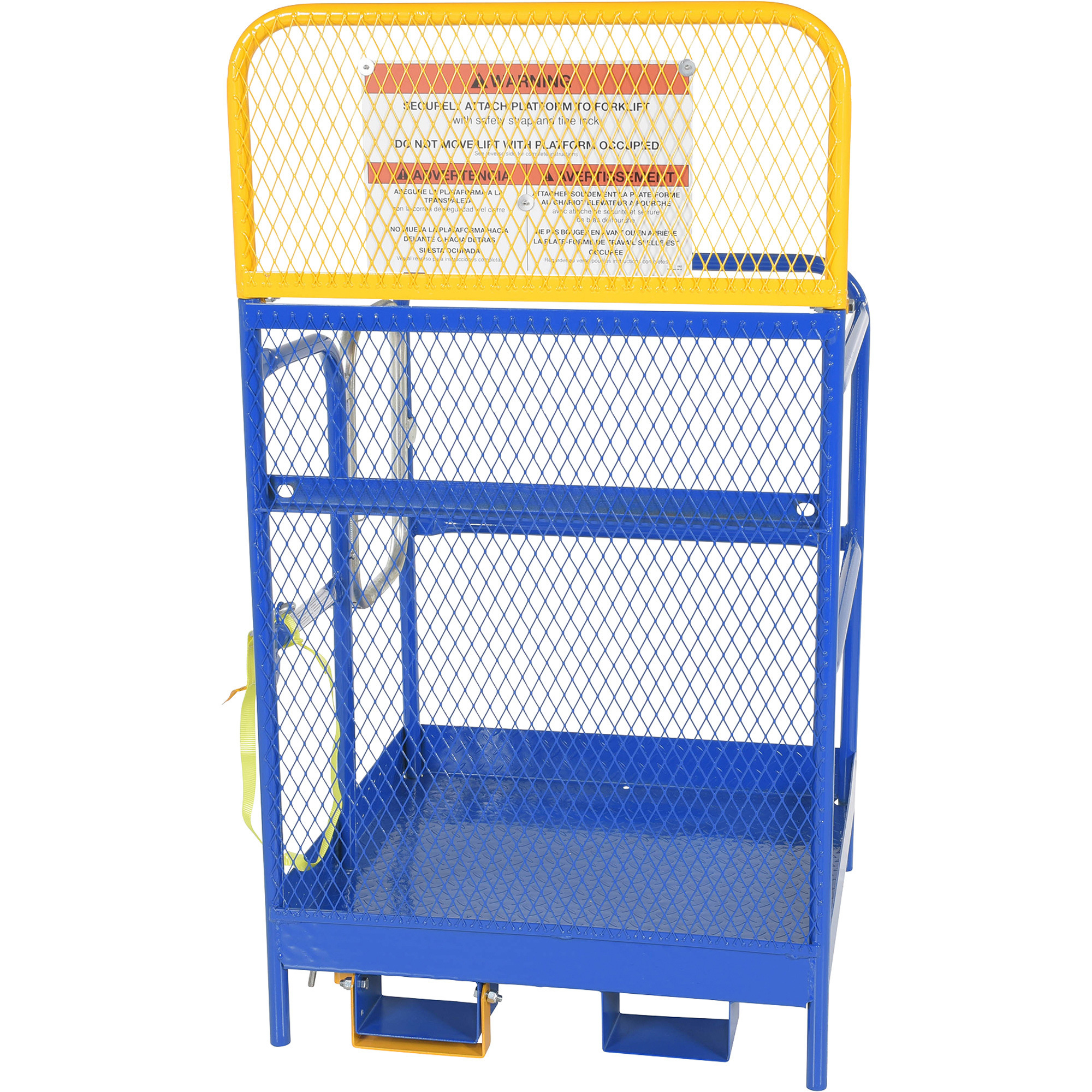 Vestil Single-Door Truck Work Platform — 36in. x 36in. x 65 5/8in ...