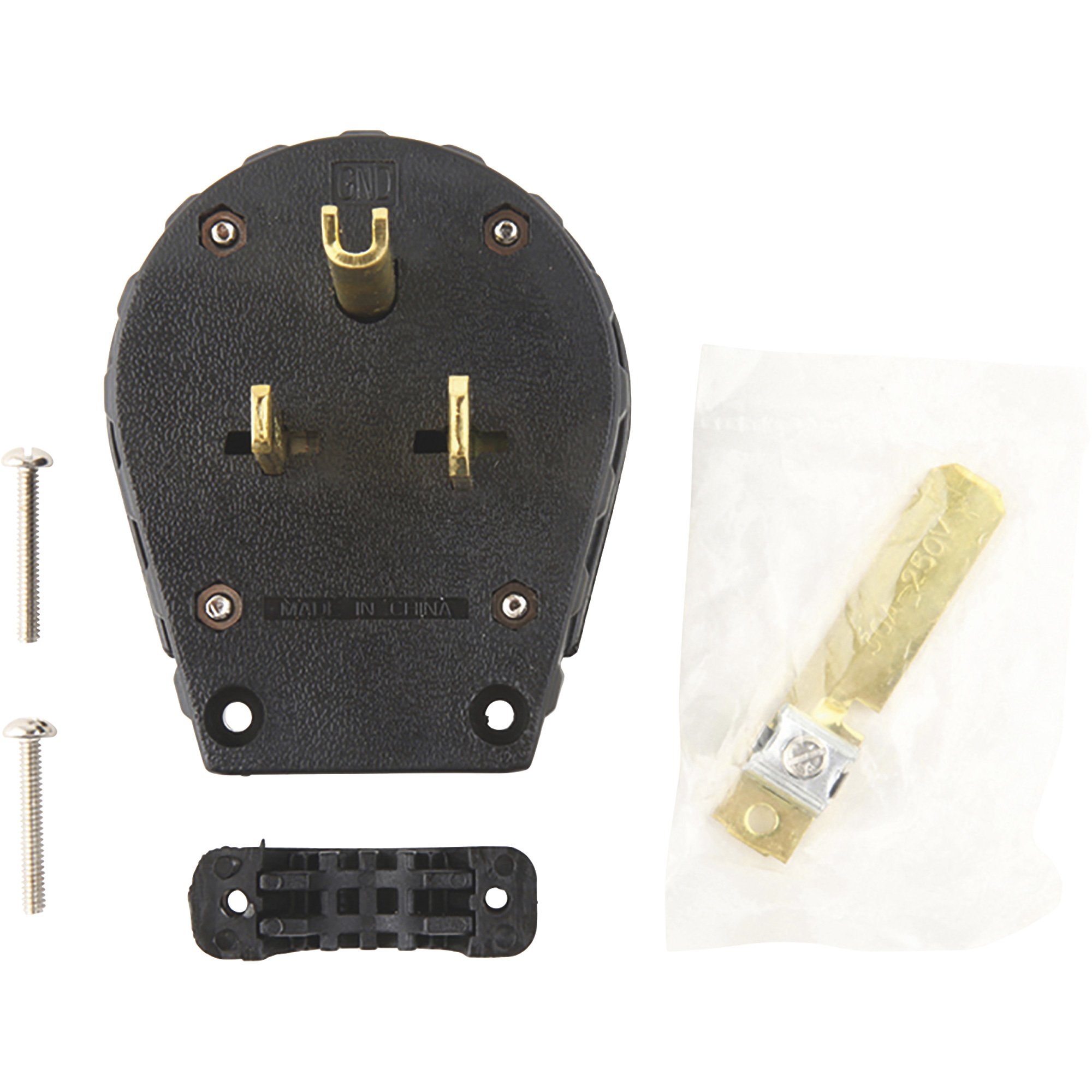 Lincoln Electric Parallel Blade Power Plug — 250 Volts