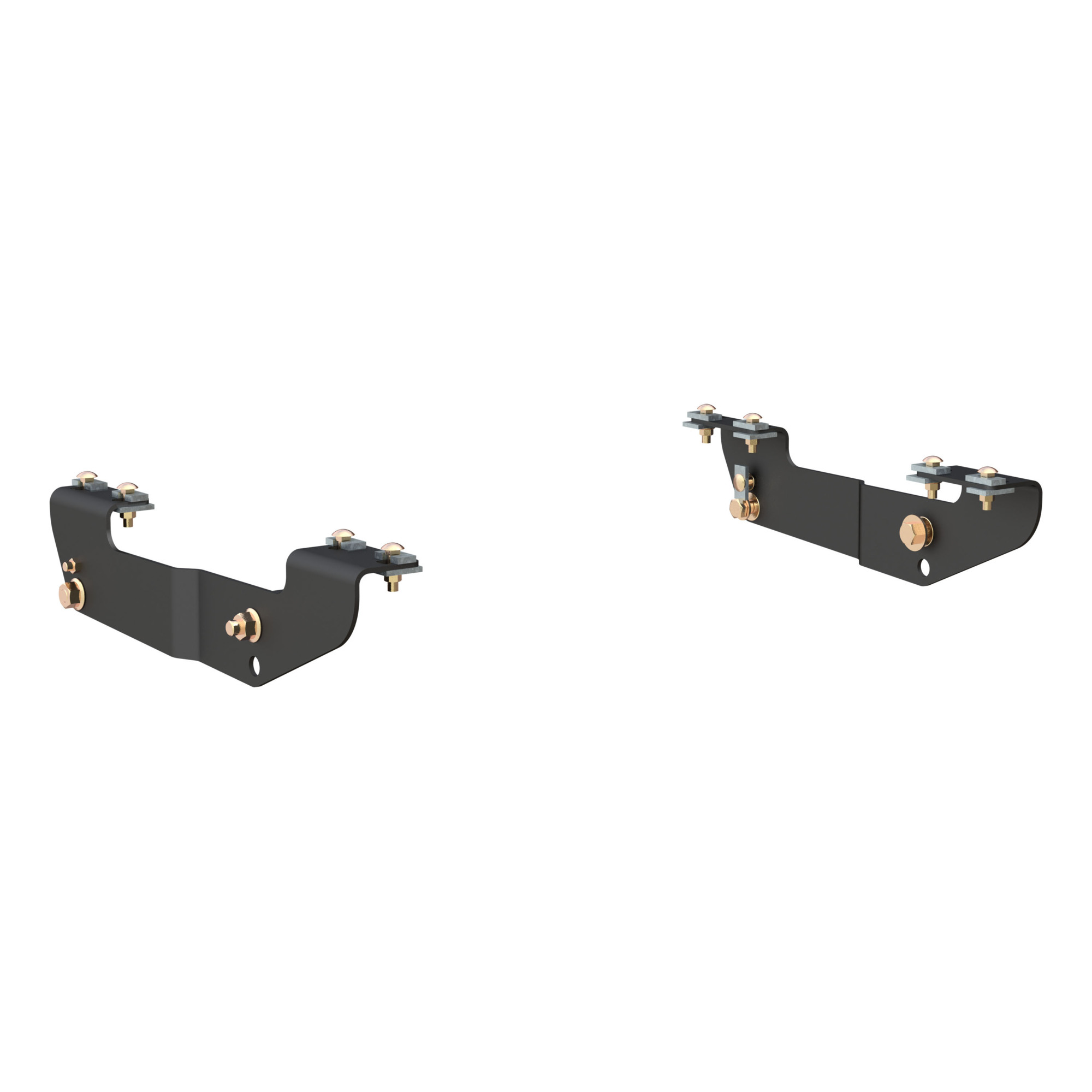 CURT Custom 5th Wheel Brackets, For Certain Chevrolet Silverado 1500, 2500LD, 2500HD and 3500 or GMC Sierra 1500, 2500LD, 2500HD and 3500 trucks. Model# 16400