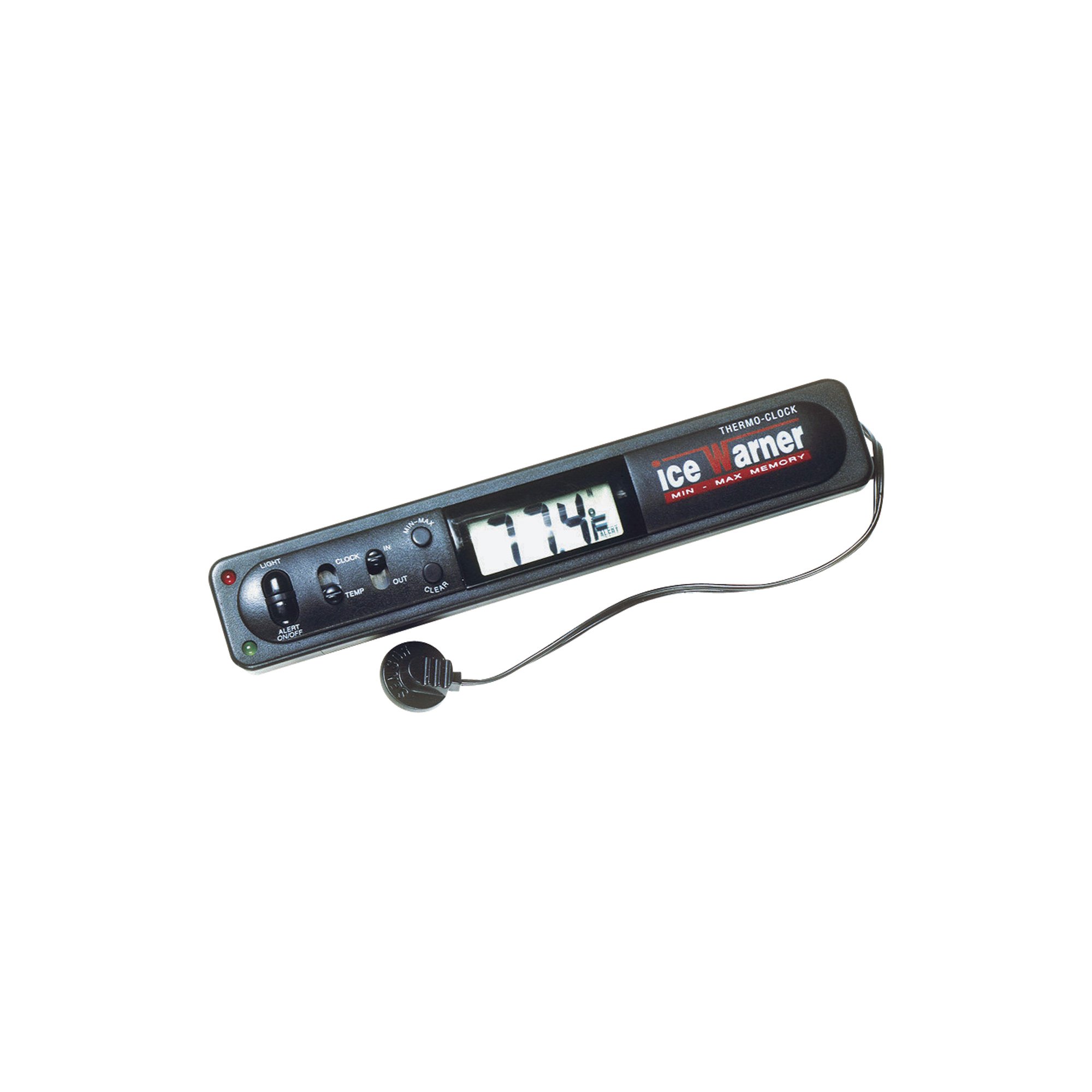 Automotive Thermometer and Clock With Ice Alert Northern Tool