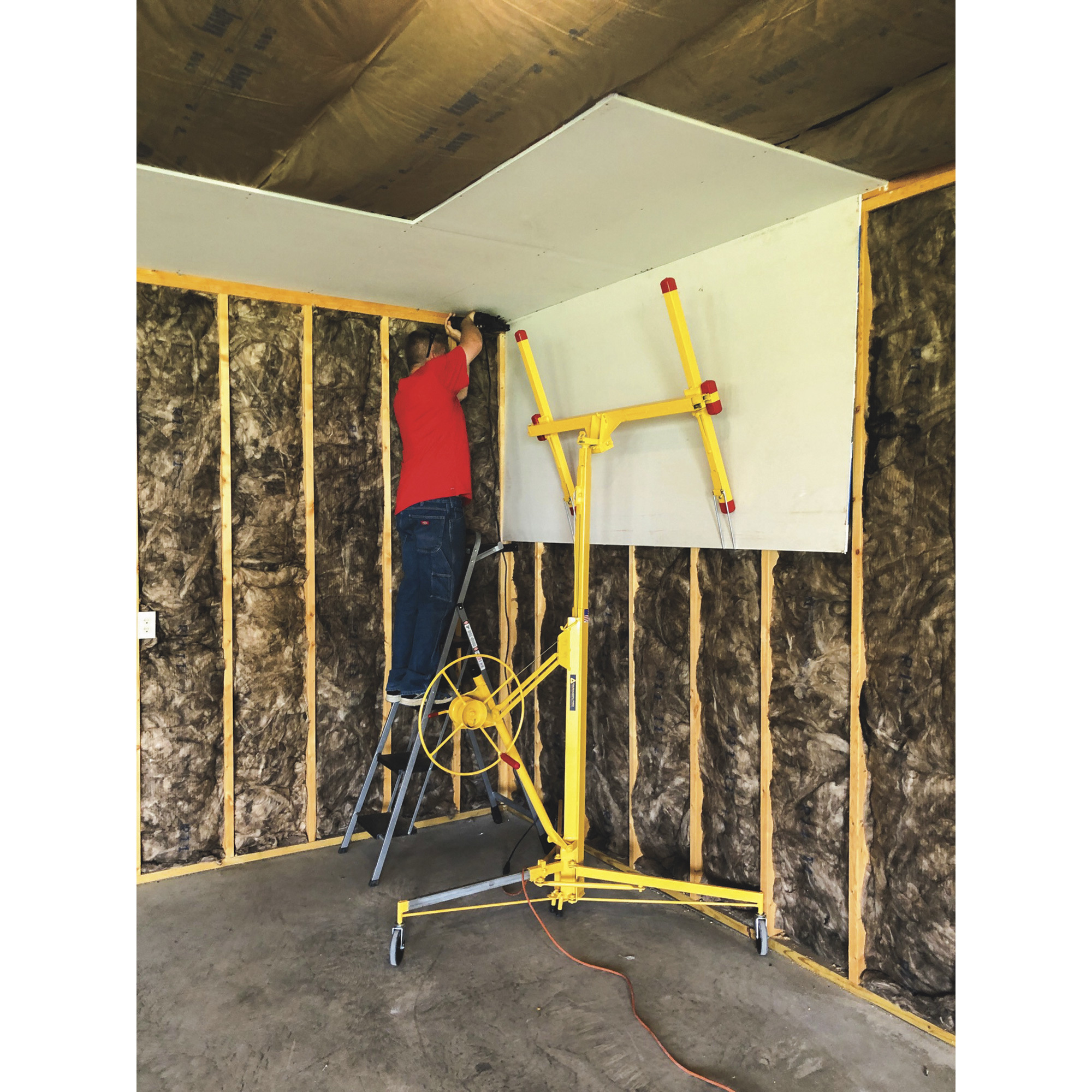 Panellift Drywall Lift — 150-Lb. Capacity, 59in.L x 47in.W x 59in.H ...