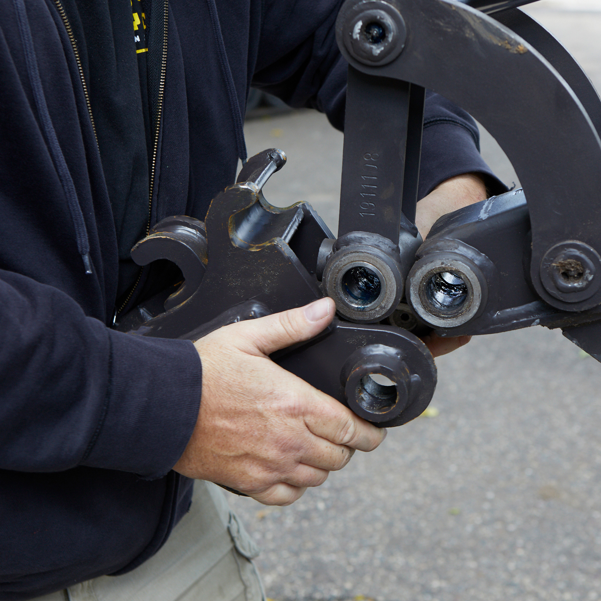 NorTrac Quick-Change Hitch Attachment for Mini Excavator