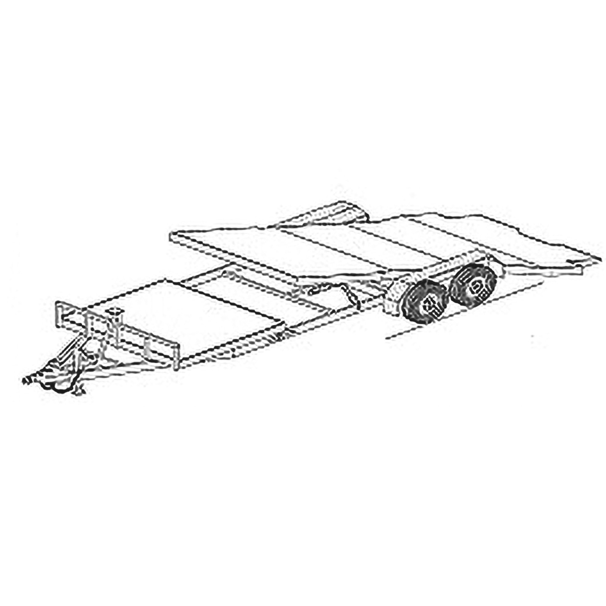 TK Trailer Parts 10.4K Gravity Tilt Car Hauler Blueprint — 24ft. x 82in