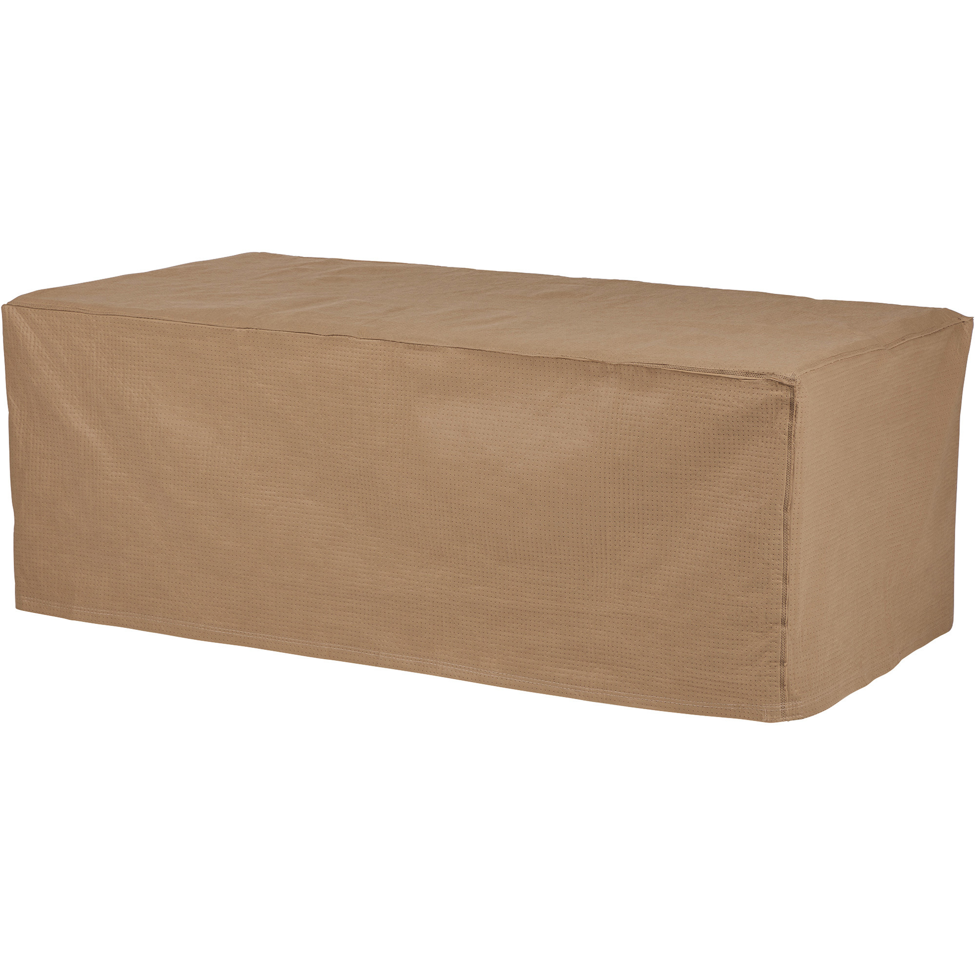Duck Covers Essential 47in. Rectangular Patio Coffee Table Cover, Latte, Model# ECT492618