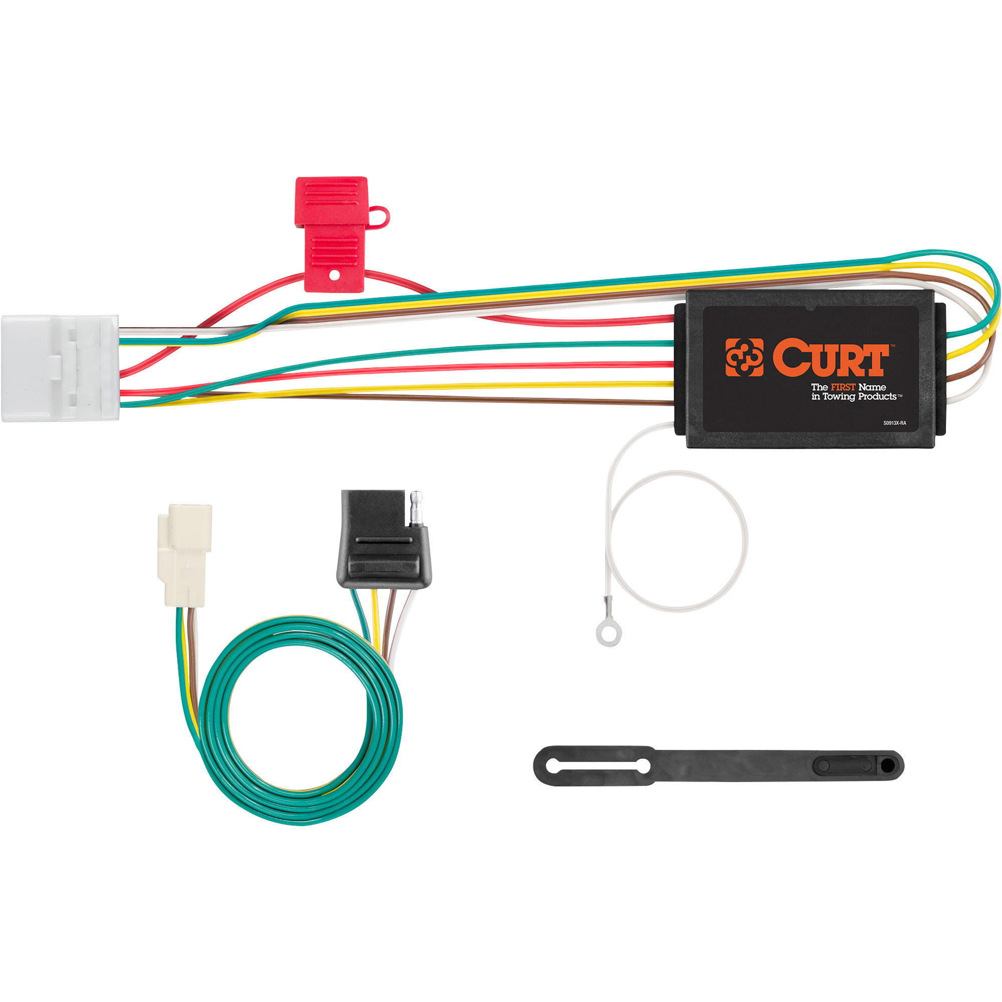 CURT Class 3 Trailer Hitch and Wiring Harness, Fits 20142019 Toyota