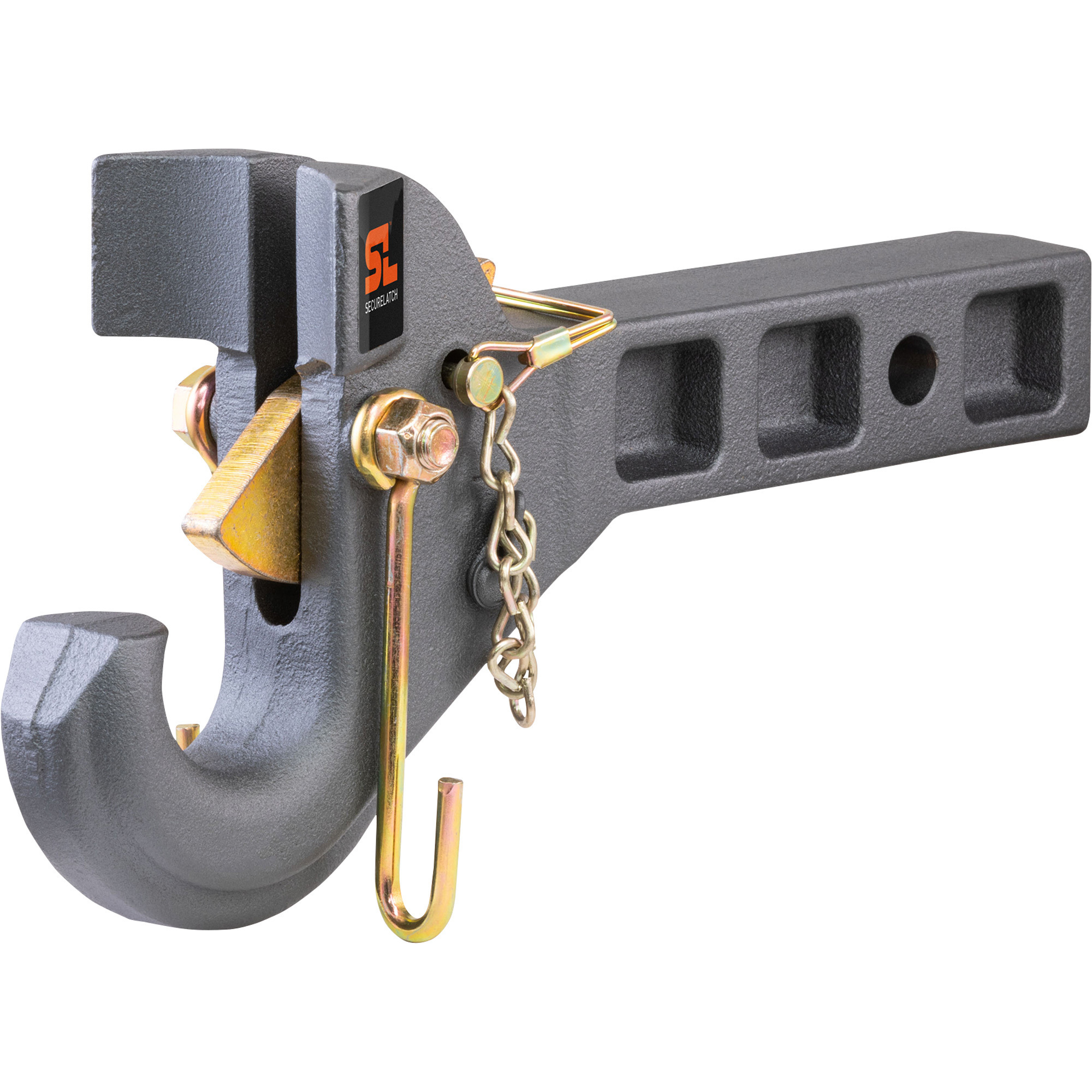 Curt SecureLatch 7-Ton Pintle Hook, Model# 48405