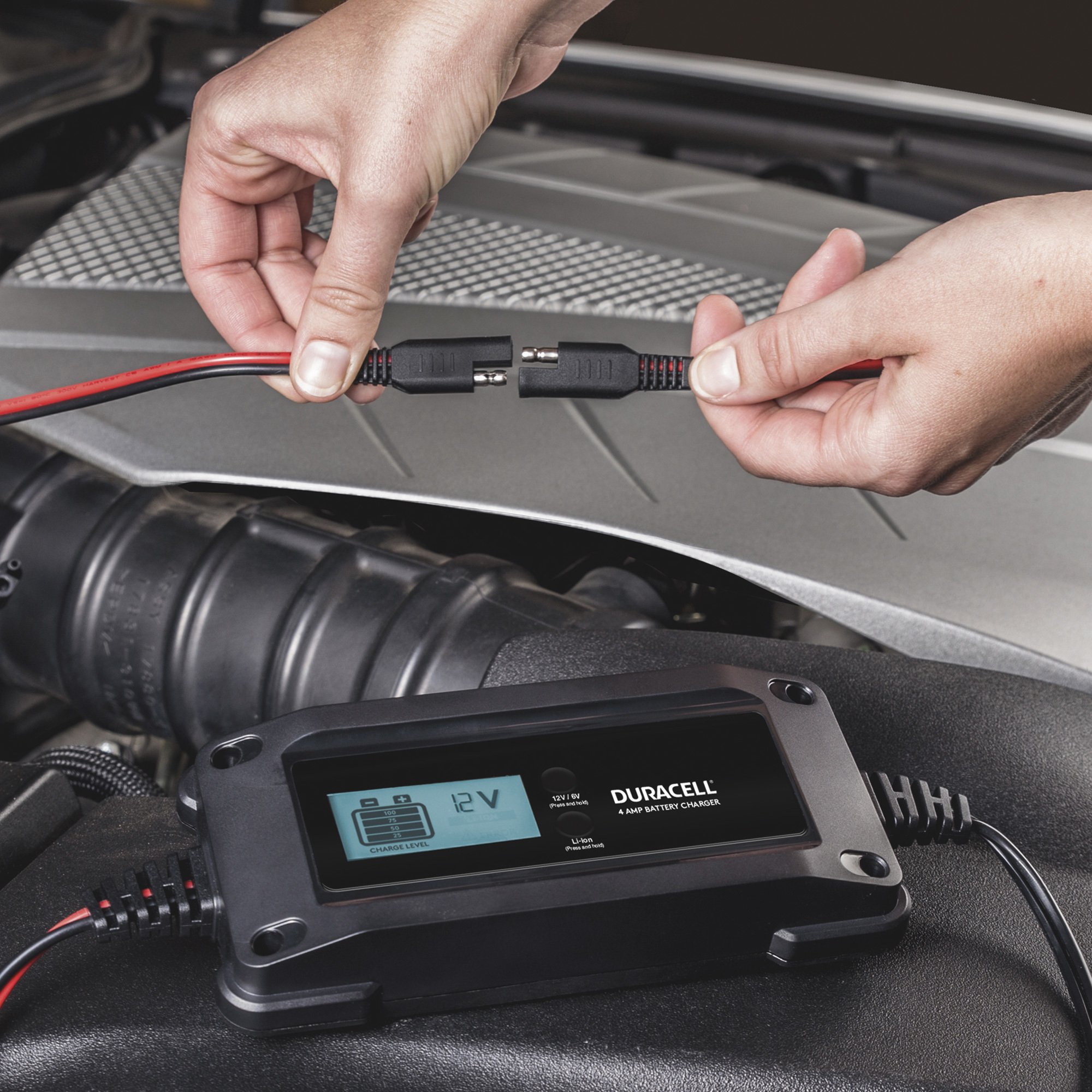 Duracell Battery Charger/Maintainer — 6/12 4 Amp, DRMC4A | Northern Tool