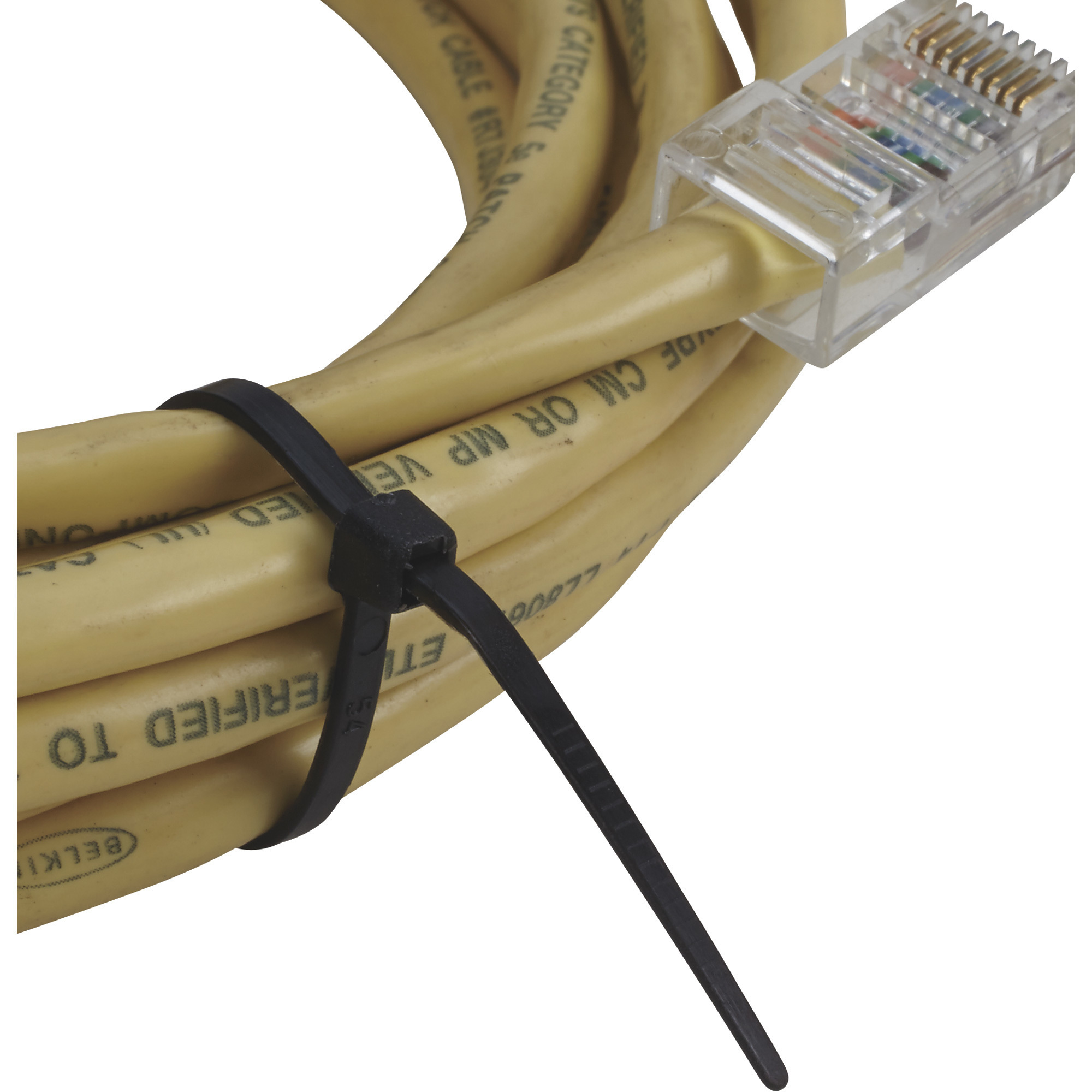 Ironton MultiPack of Cable Zip Ties — 100Pk., 4in.L x .189in.W, 18Lb