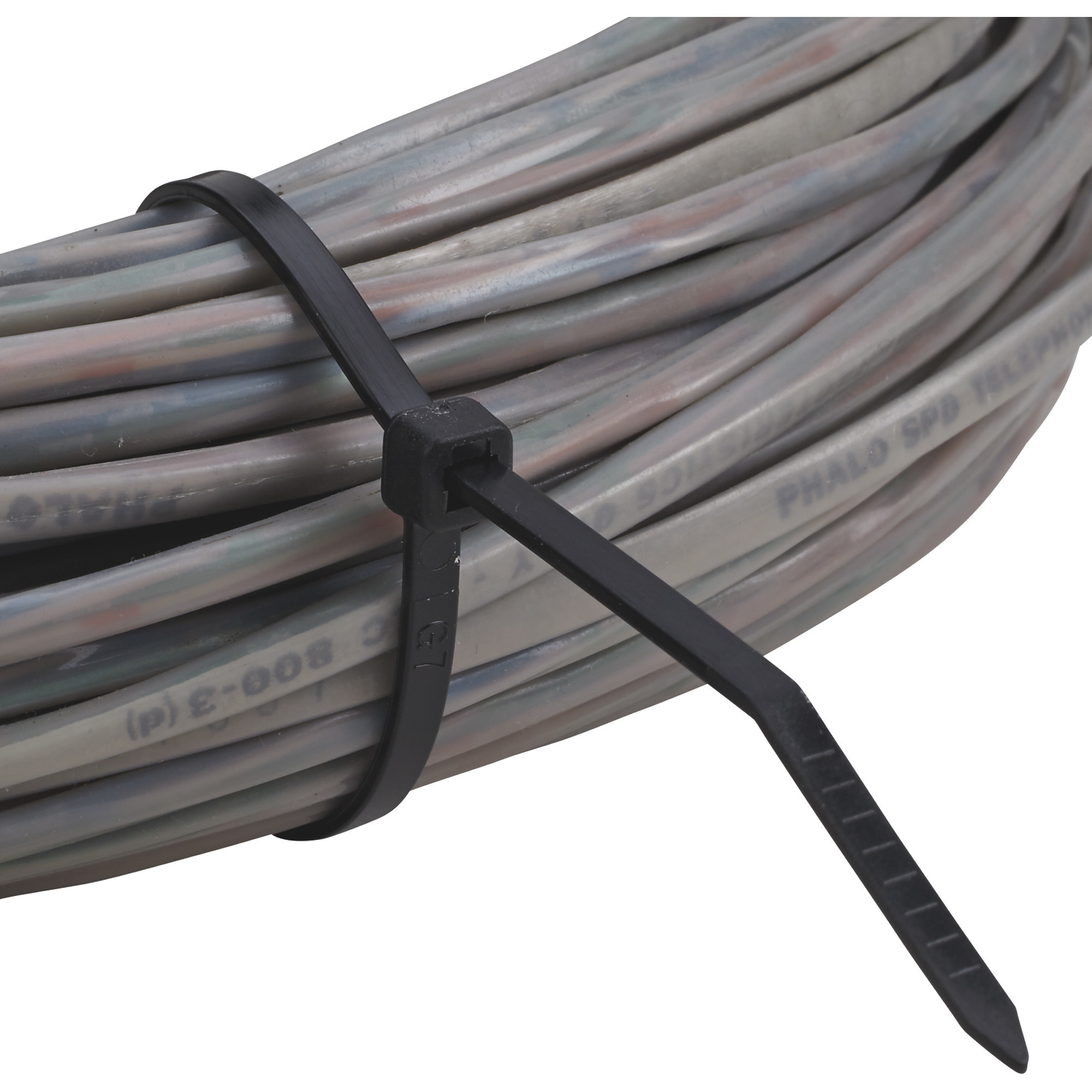 Ironton MultiPack of Cable Zip Ties — 100Pk., 7in.L x .142in.W, 40Lb