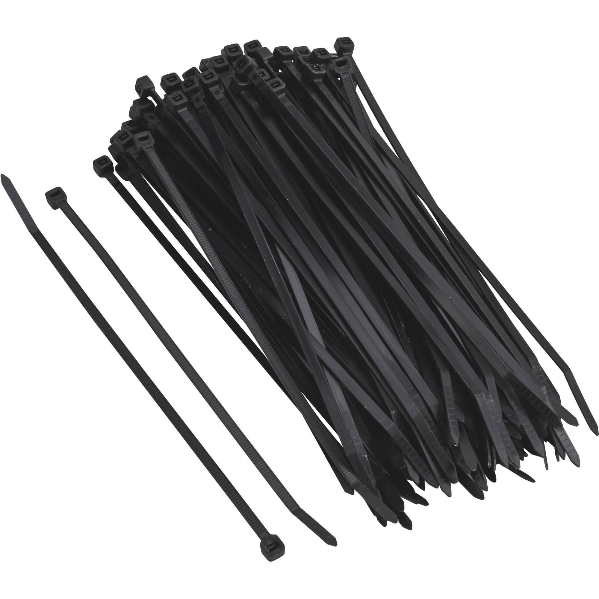Ironton MultiPack of Cable Zip Ties — 100Pk., 7in.L x .142in.W, 40Lb
