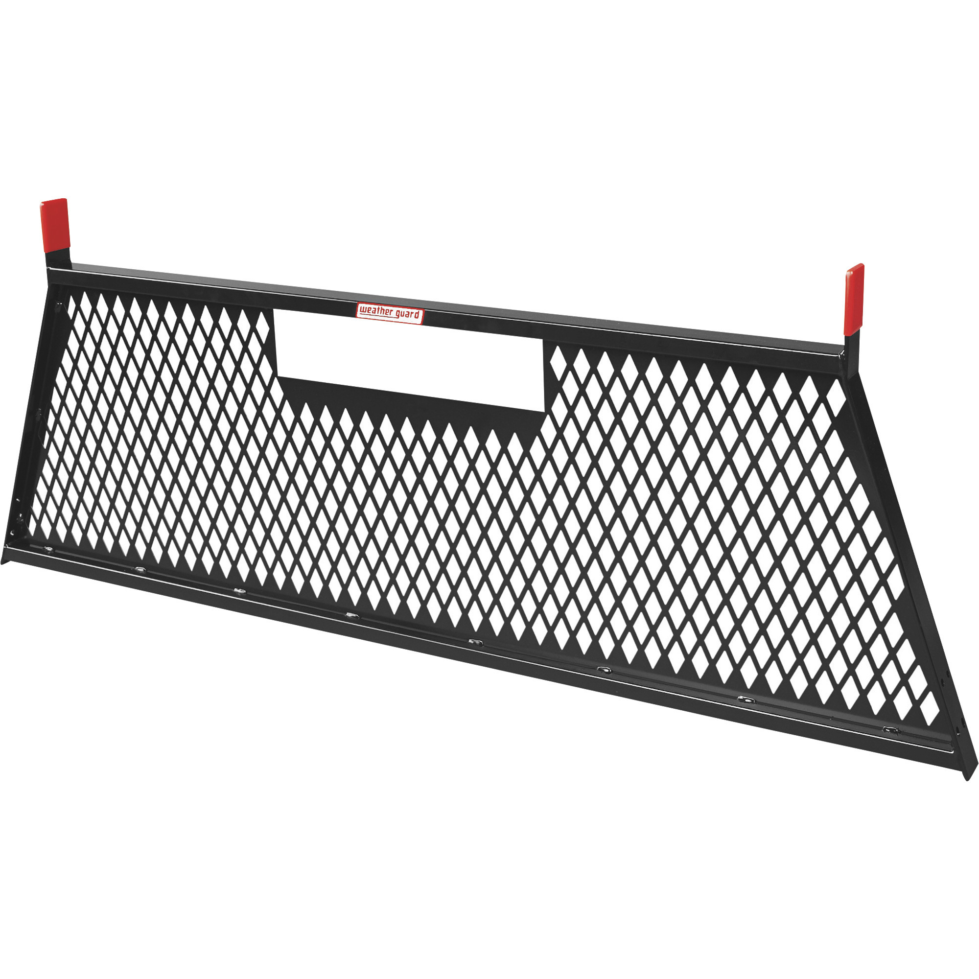 Weather Guard Protect-A-Rail Compact Screen Headache Rack, Steel, Black, Model# 1909-5-01