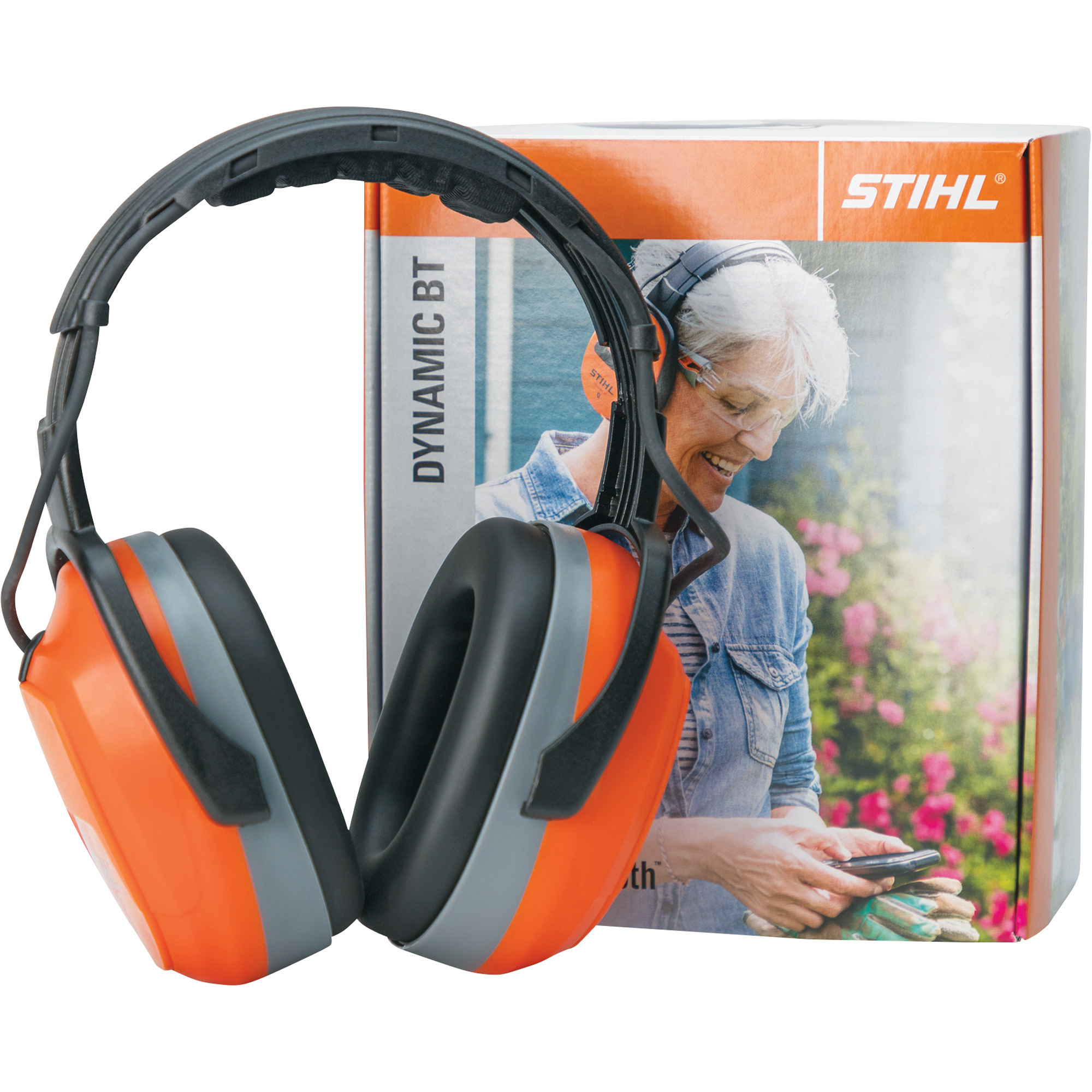 STIHL Dynamic BT Hearing Protector with Bluetooth Wireless Technology, NRR 24 dB