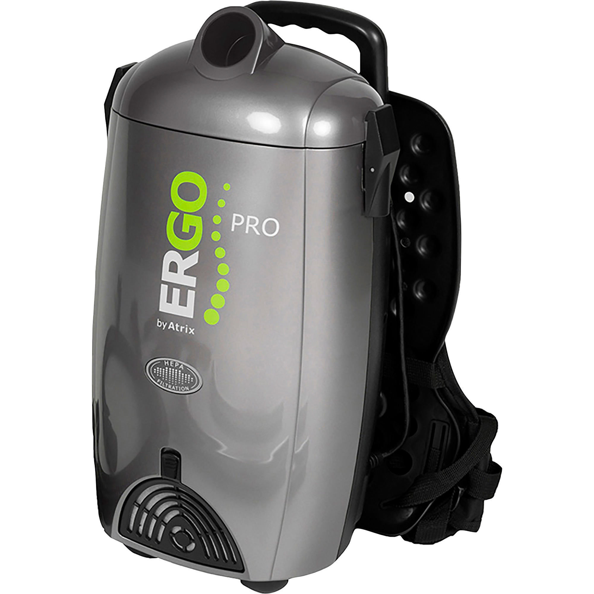 Atrix Ergo Pro Backpack HEPA Vacuum Cleaner - 106 CFM, 8-Quart Capacity, Model# VACBPAI