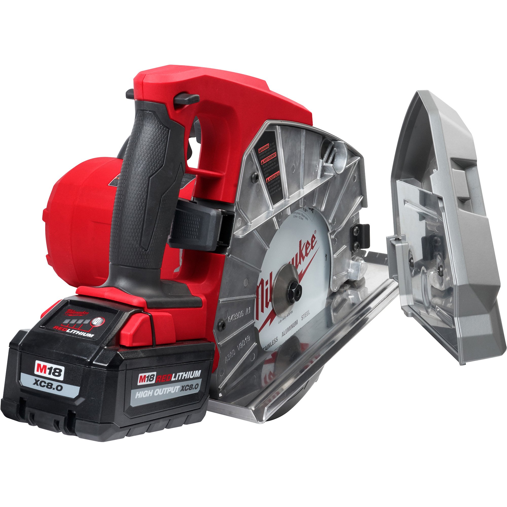 Milwaukee M18 FUEL Cordless Brushless Metal Cutting Circular Saw Kit — One  Battery, 8in., Model# 2982-21 Northern Tool