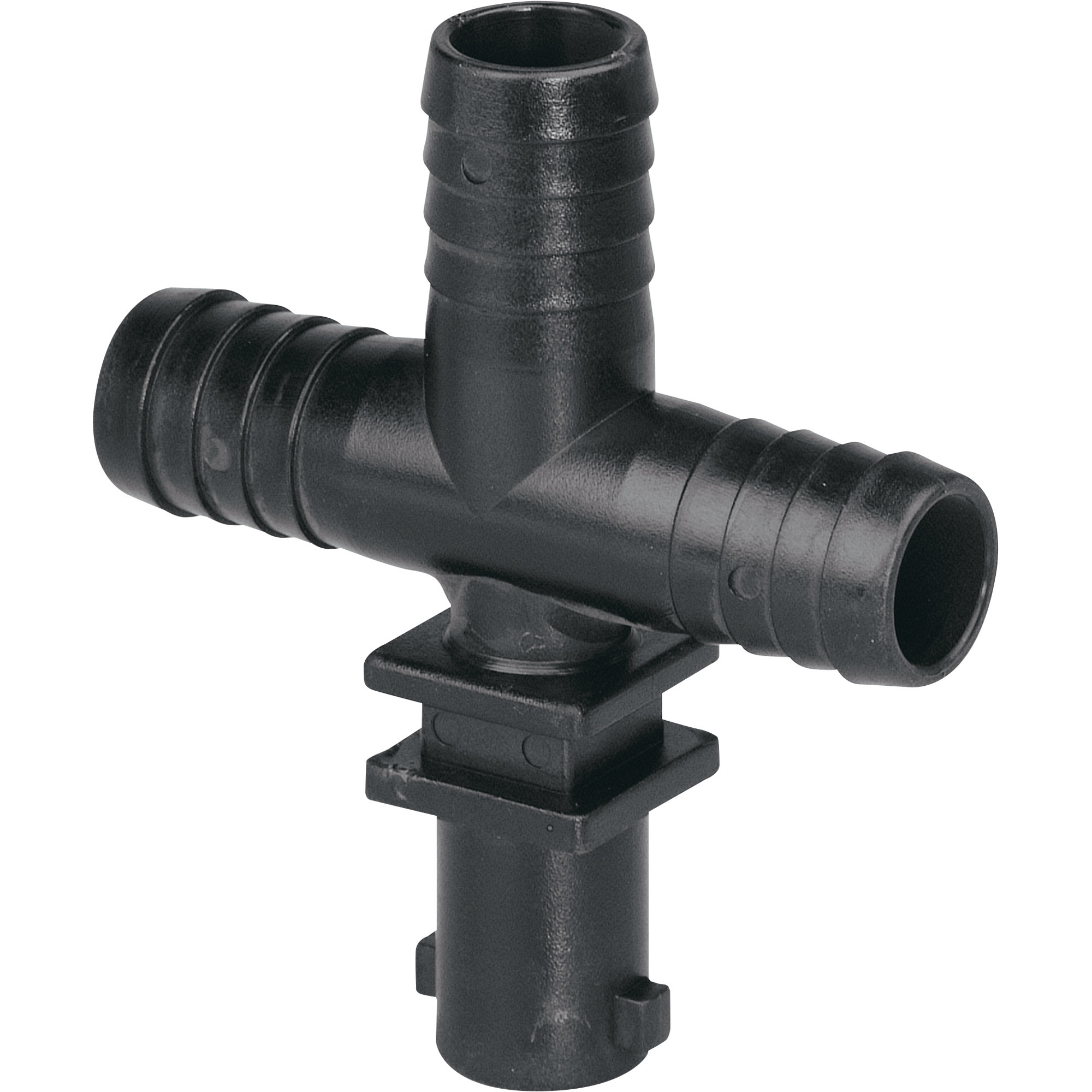 Valley Industries Quick Fitting Sprayer Nozzle Holder - 3/8in. Cross Body Style, Nylon, Model# G-8231013-CSK