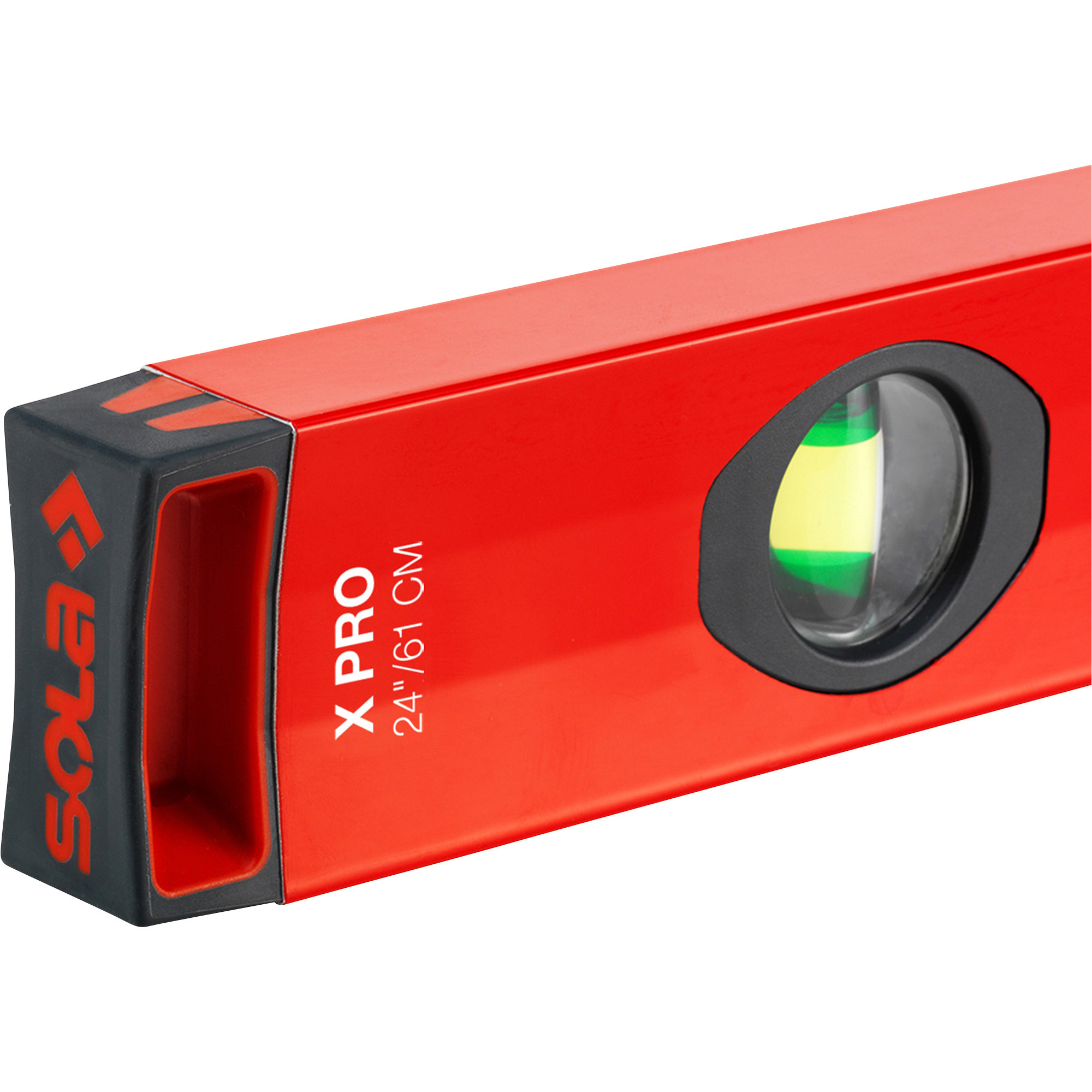 SOLA X-Beam Level - 72in., 3 Vials, Ergonomic Design, Model