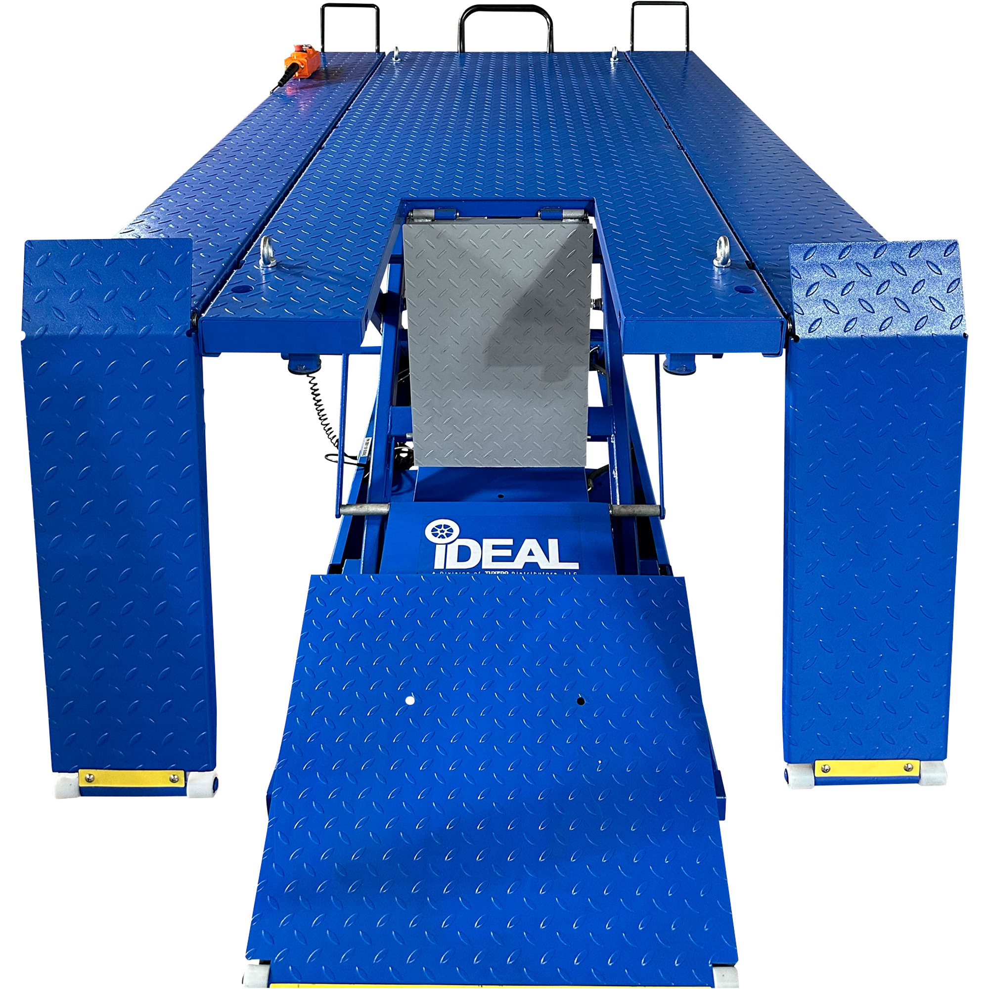 Ideal ATV Electric Lift Bench with Retractable Ramp System, 2200-Lb ...