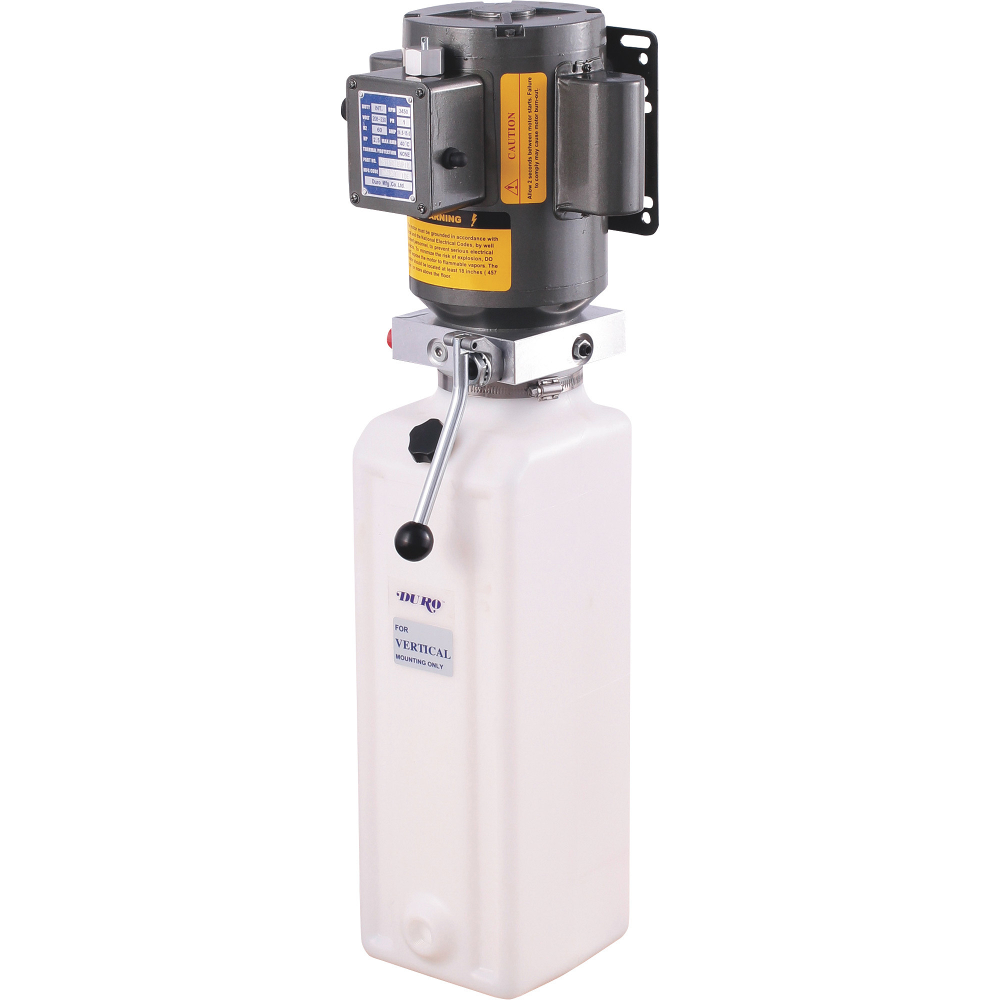 Ideal Duro 110 Volt Long Tank Power Unit, 33in.L x 13in.W x 13in.H, Model# PU-110V-L-K