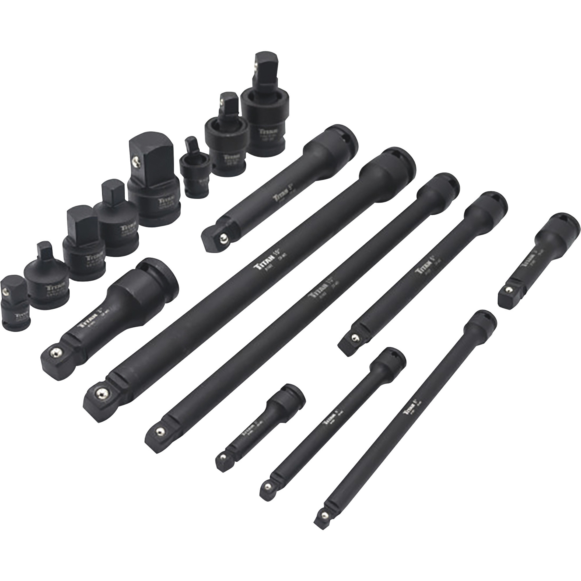 Titan 17-Pc. Impact Accessory Set