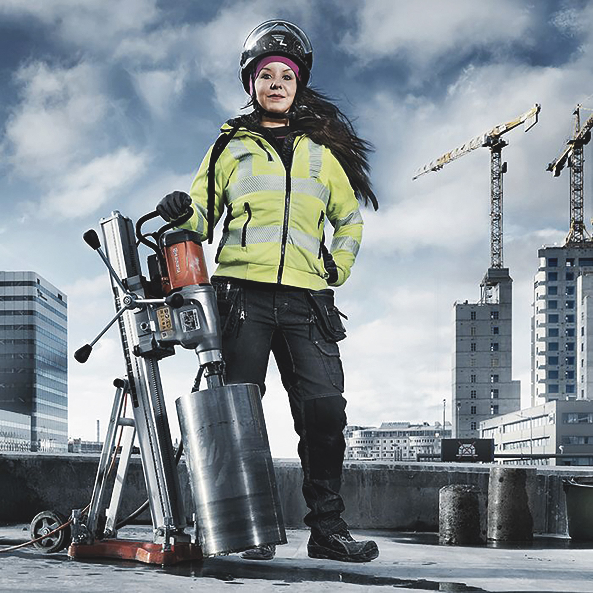 Husqvarna Core Drill and Stand, Model DMS 400 Northern Tool