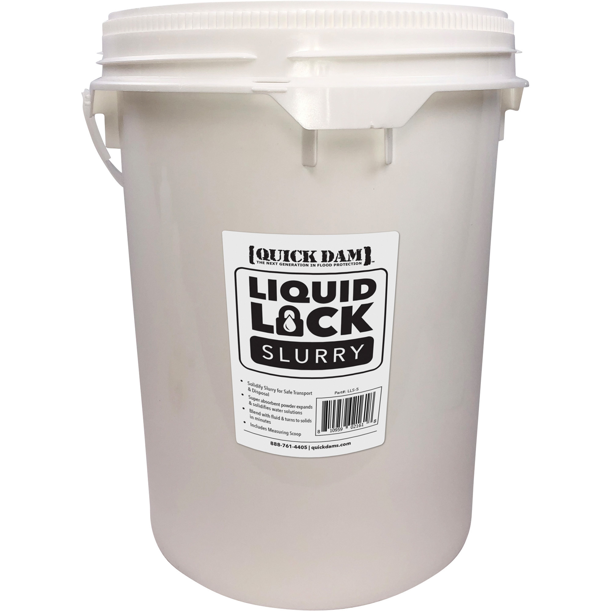 Quick Dam Liquid Lock Slurry — 5 Gallons, Model# LLS-5 | Northern Tool