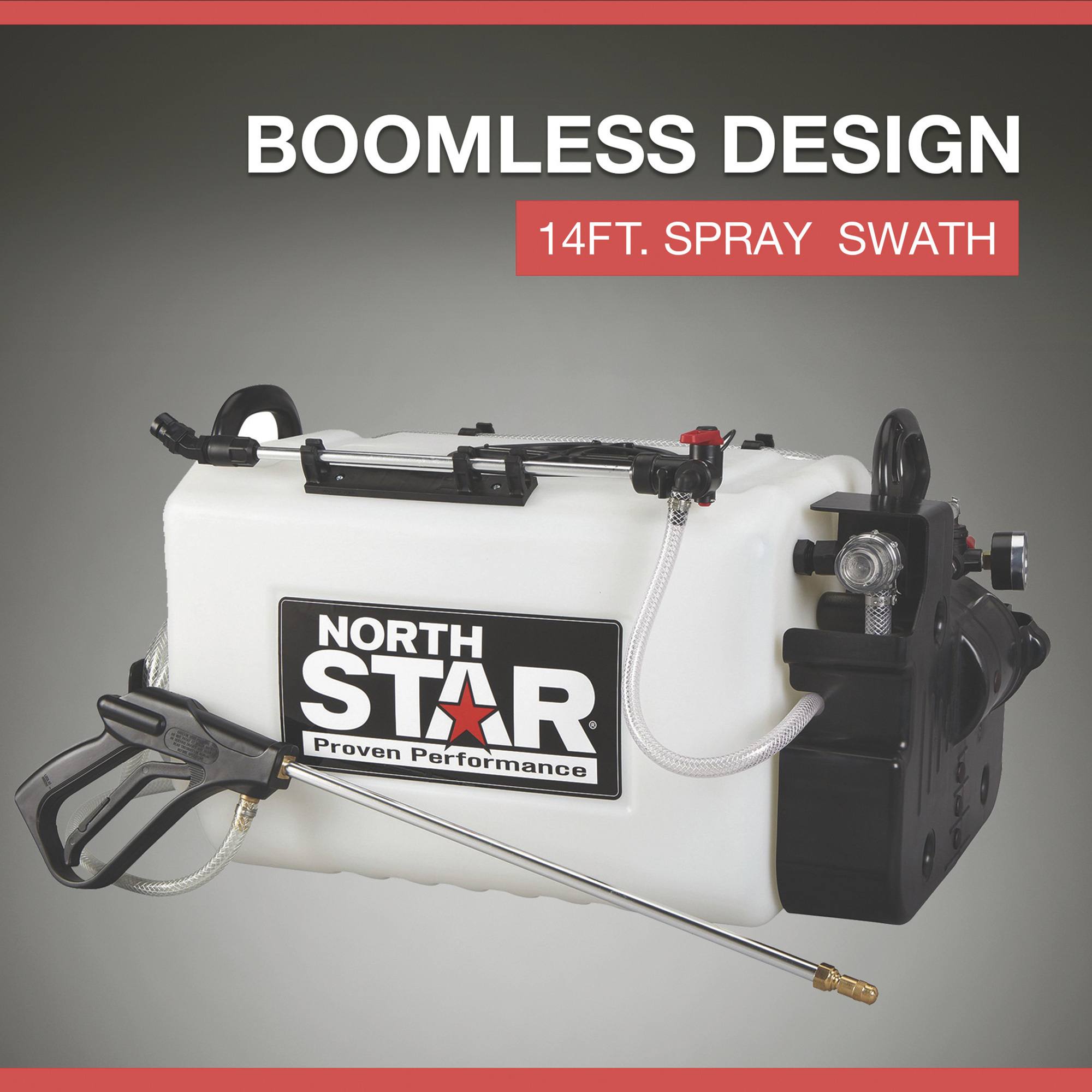 NorthStar ATV Boomless Broadcast and Spot Sprayer — 16-Gallon Capacity ...