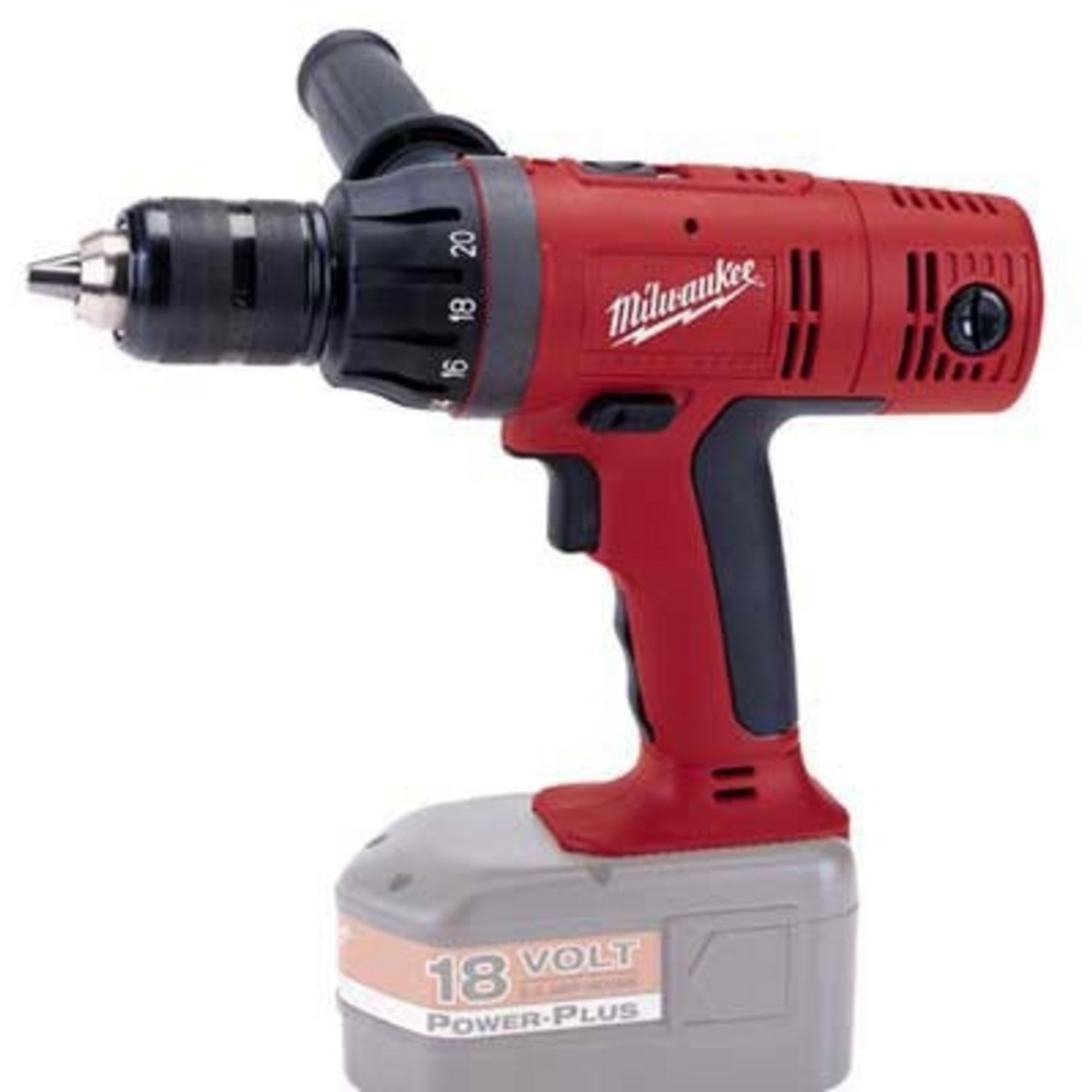 Milwaukee Cordless Drill — 18 Volt, 495in.-Lbs. Torque, 1700 RPM