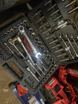 Klutch Mechanic's Socket Set, 97-Pc.