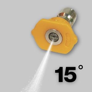 15 Degree Spray Pattern