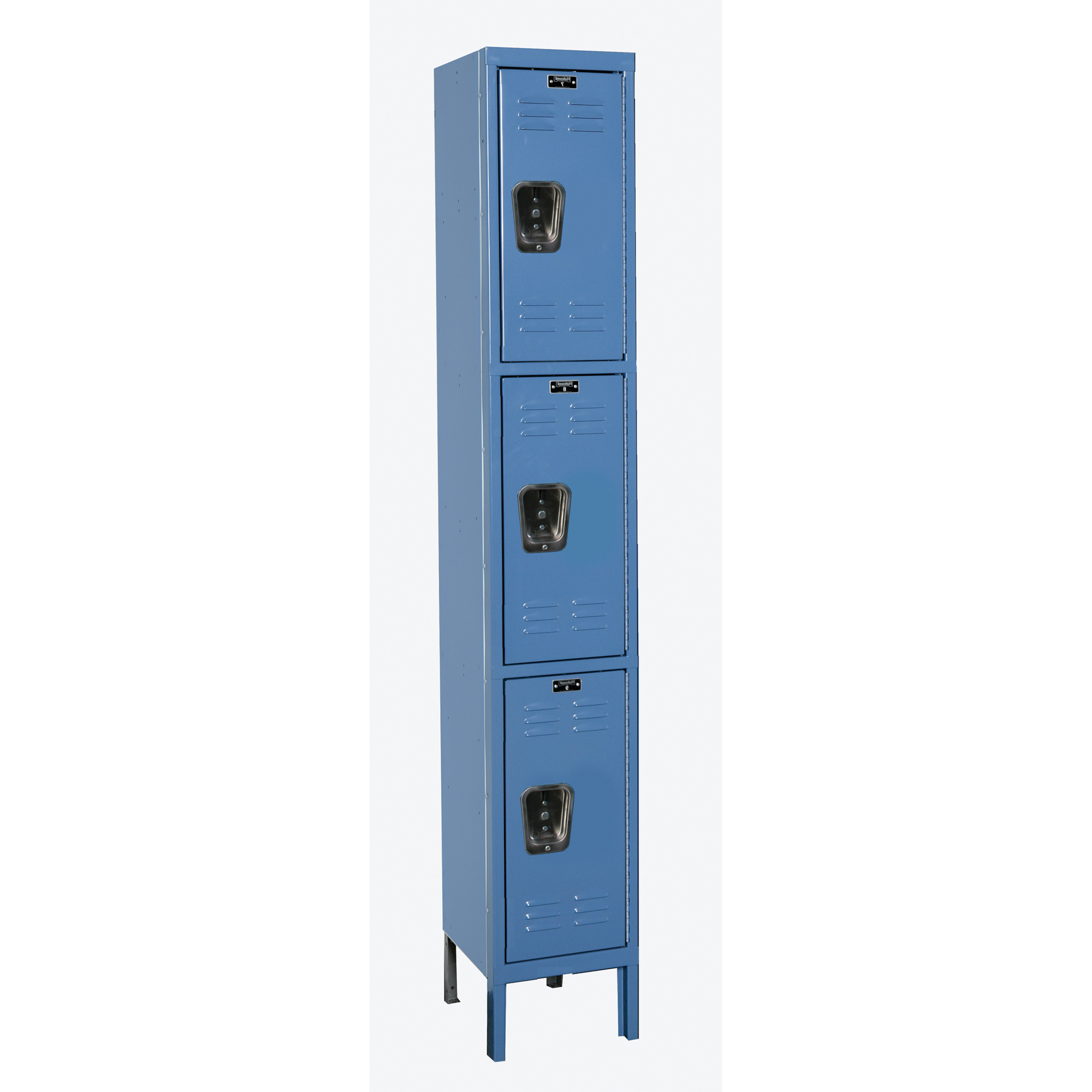Hallowell, Triple Tier Premium Locker, Height 78 in, Width 12 in