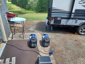 Powerhorse portable camping generator