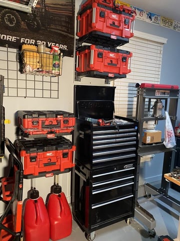 Milwaukee Packout Custom Storage Setup
