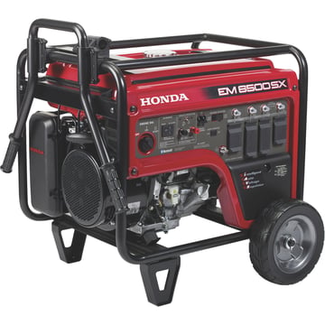 Honda EM6500S iAVR Series Portable Generator, 6500 Surge Watts, 5500 Rated Watts, Electric Start, Model# EM6500SXK2AN
        