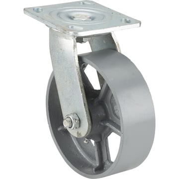 Ironton 6in. Swivel Steel Caster