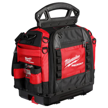 Milwaukee PACKOUT 15in. Structured Tool Bag, Red, Model# 48-22-8316
