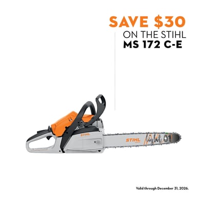 STIHL MS 172 C-E Gas Chainsaw, 16in. Bar, 31.8cc Engine, Easy2Start, Model# MS 172 C-E