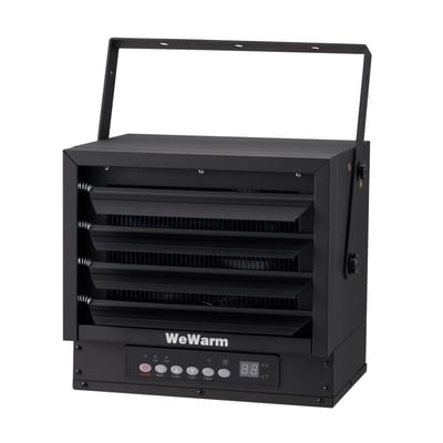 WeWarm 10,000 Watt Digital Electric Overhead Garage Heater, 240V, 34,120 BTU/Hour, Heating Capability 1000 Sq. Ft., Model# CZ260