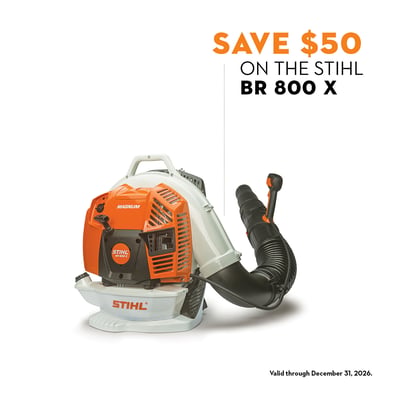 Stihl Gas-Powered Backpack Blower, 79.9cc, 4.4 HP, 912 CFM, Model# BR 800 X Magnum