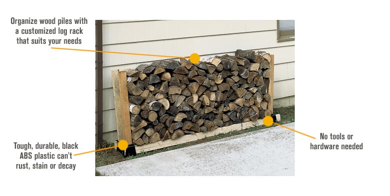 Ez stacker firewood online brackets