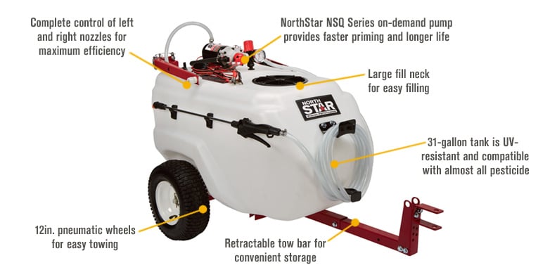 U・x・U Amazon.com : NorthStar Tow-Behind Trailer Boom Broadcast and
