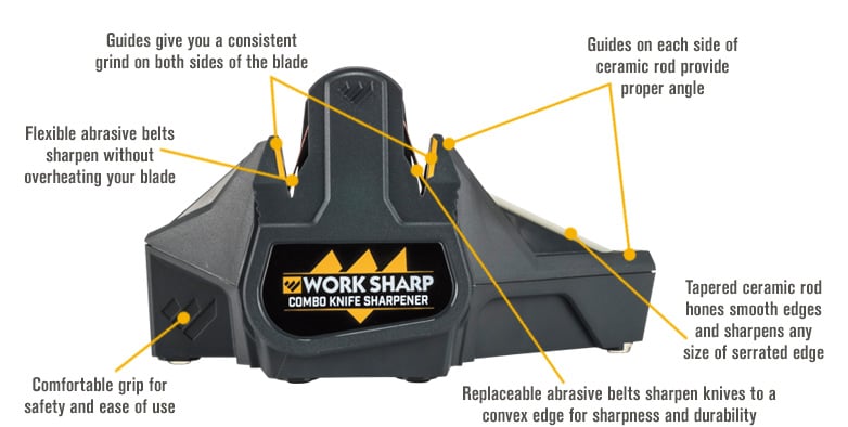  Work Sharp - WSCMB Combo Knife Sharpener : Tools & Home  Improvement