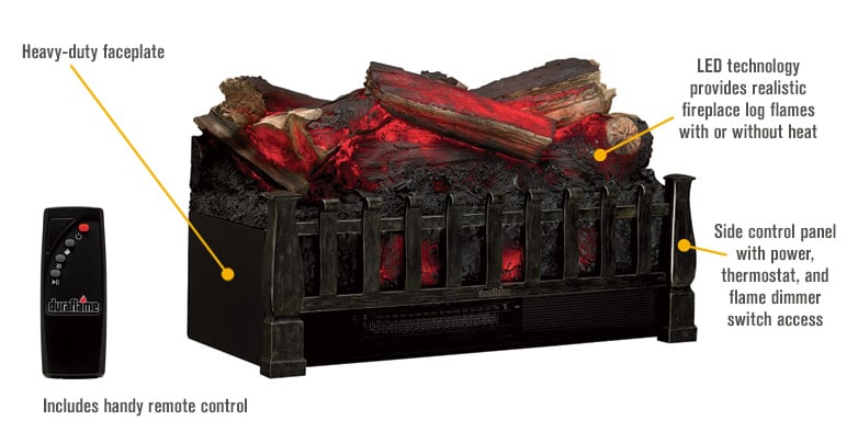 Please see replacement Item# 52641. Duraflame Electric Log Set