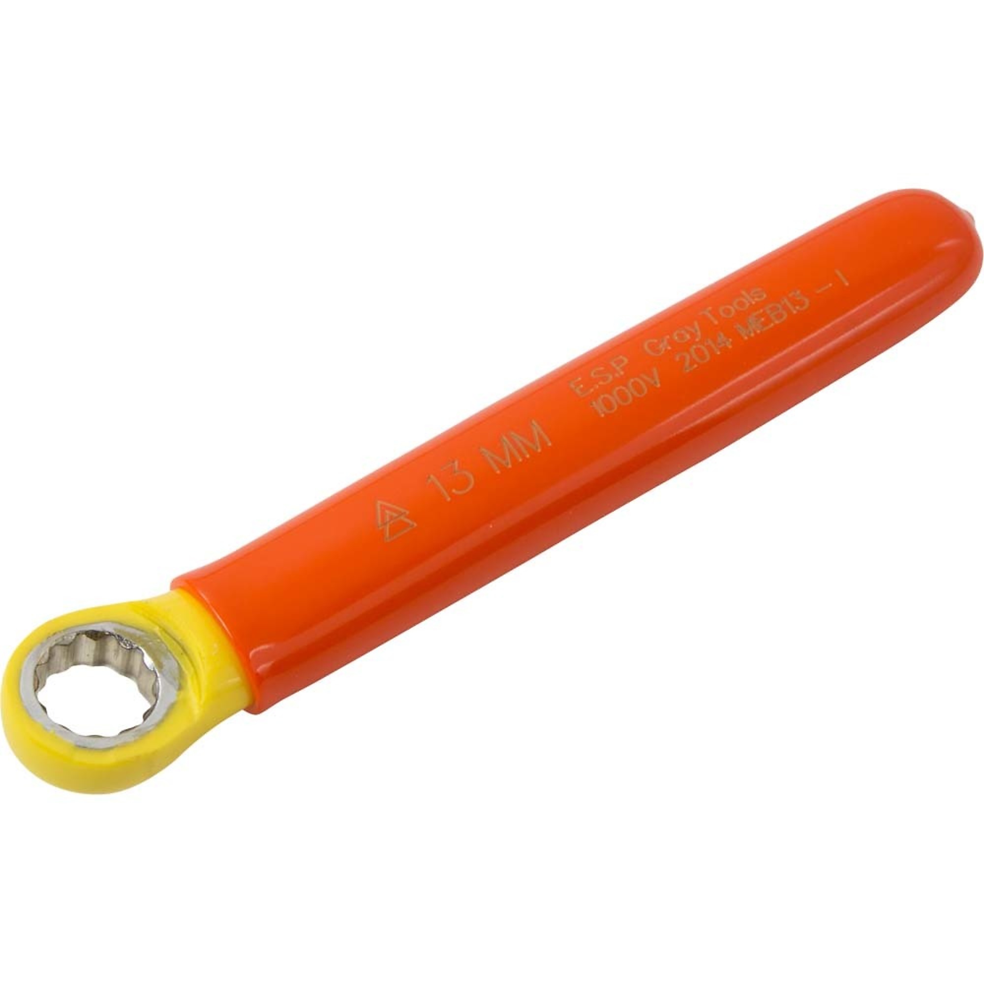 Gray Tools, Box End Wrench 13mm, 1000V Insulated, Model# MEB13-I