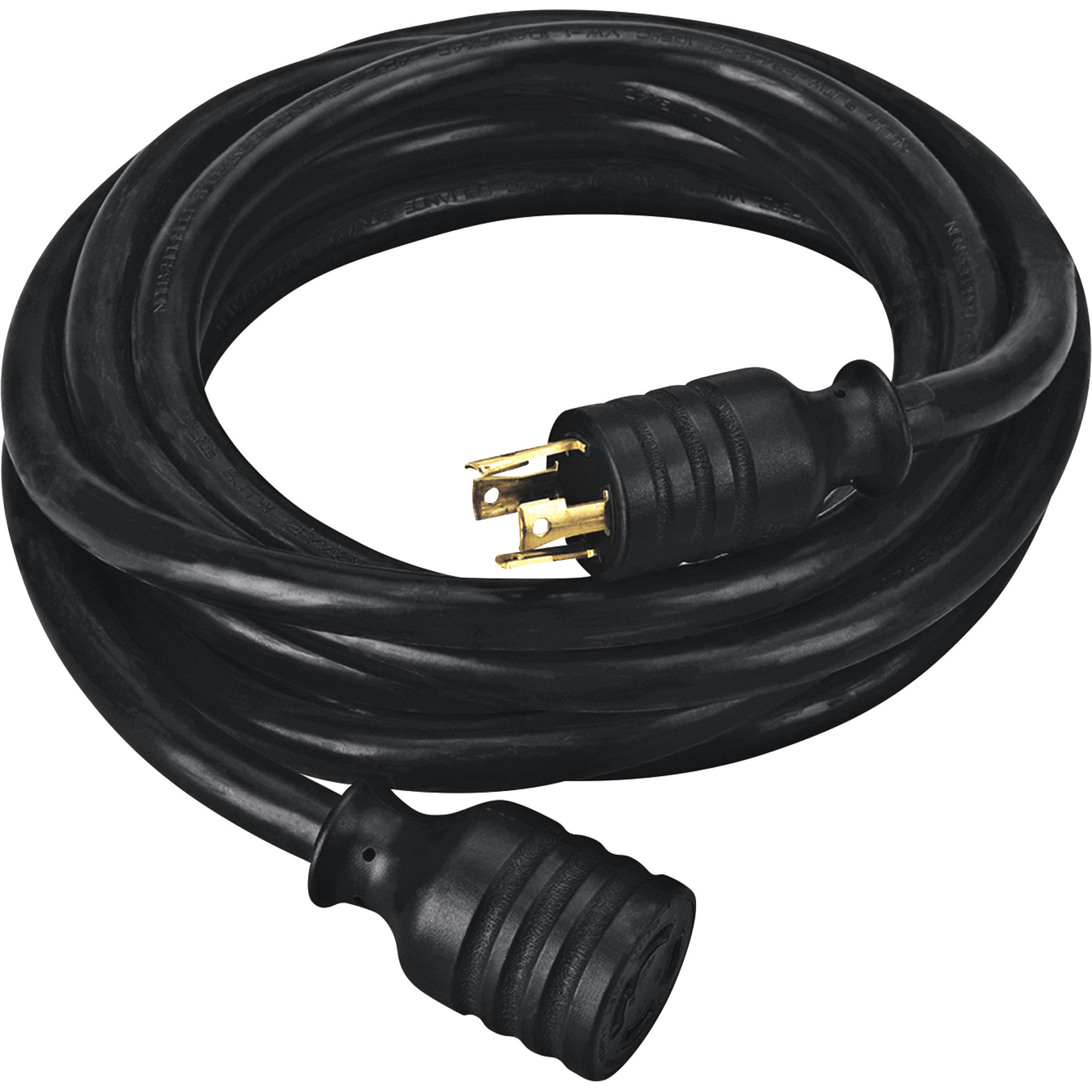 Reliance Generator Power Cord, 30 Amps, 125/250 Volts, 20ft., Model PC3020
