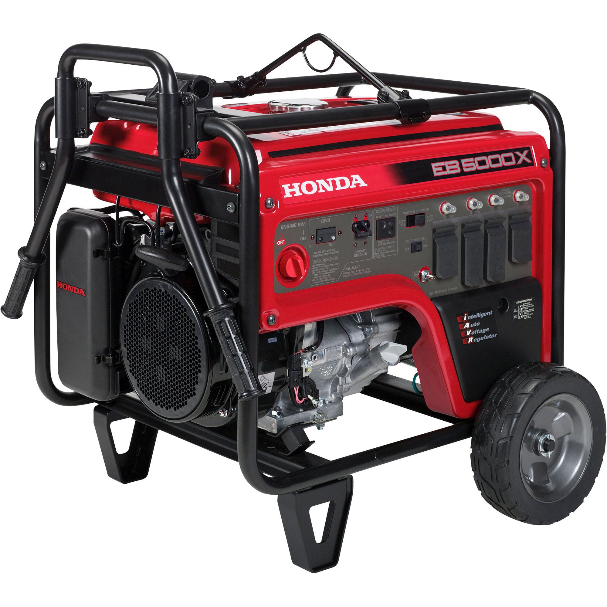 Honda EB5000 iAVR Series Portable Generator, 5000 Surge Watts, 4500 Rated Watts, Model EB5000XK3AN
