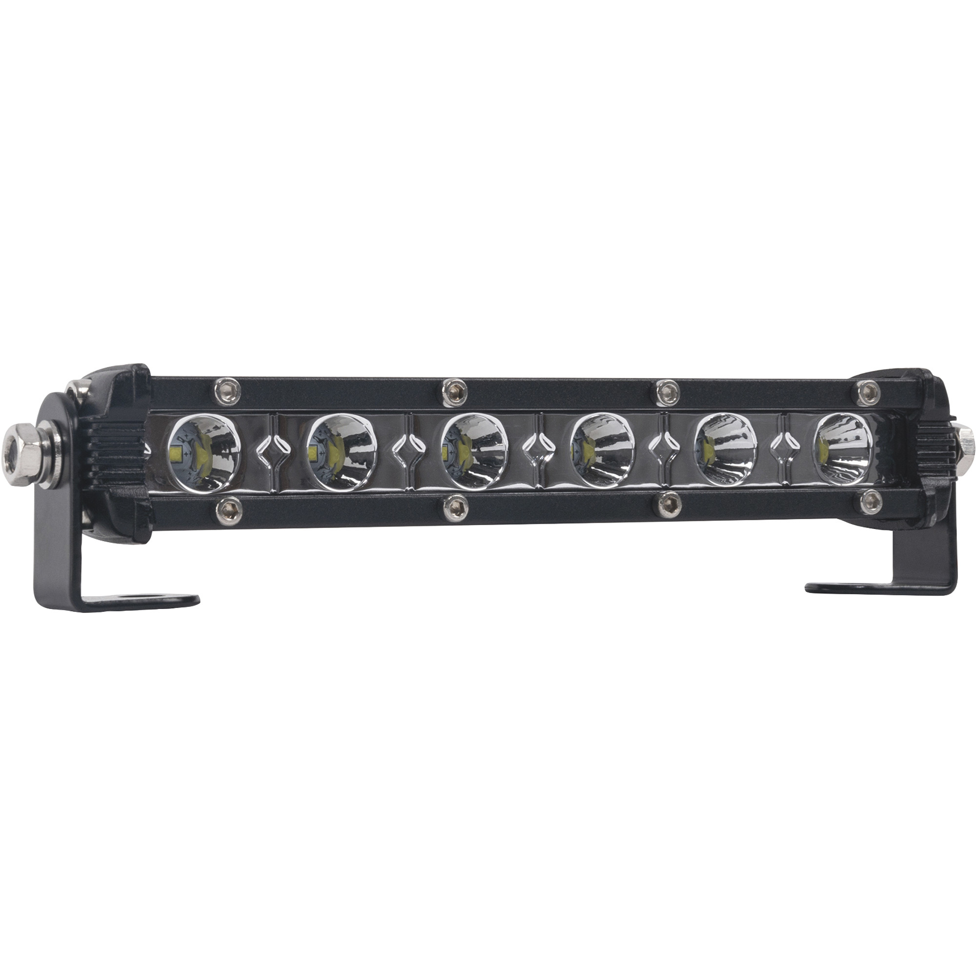 Blazer 12/24 Volt LED Slimline Spot Light Bar â 6Inch, 1260 Lumens, 6 LEDs, Model CWL0006